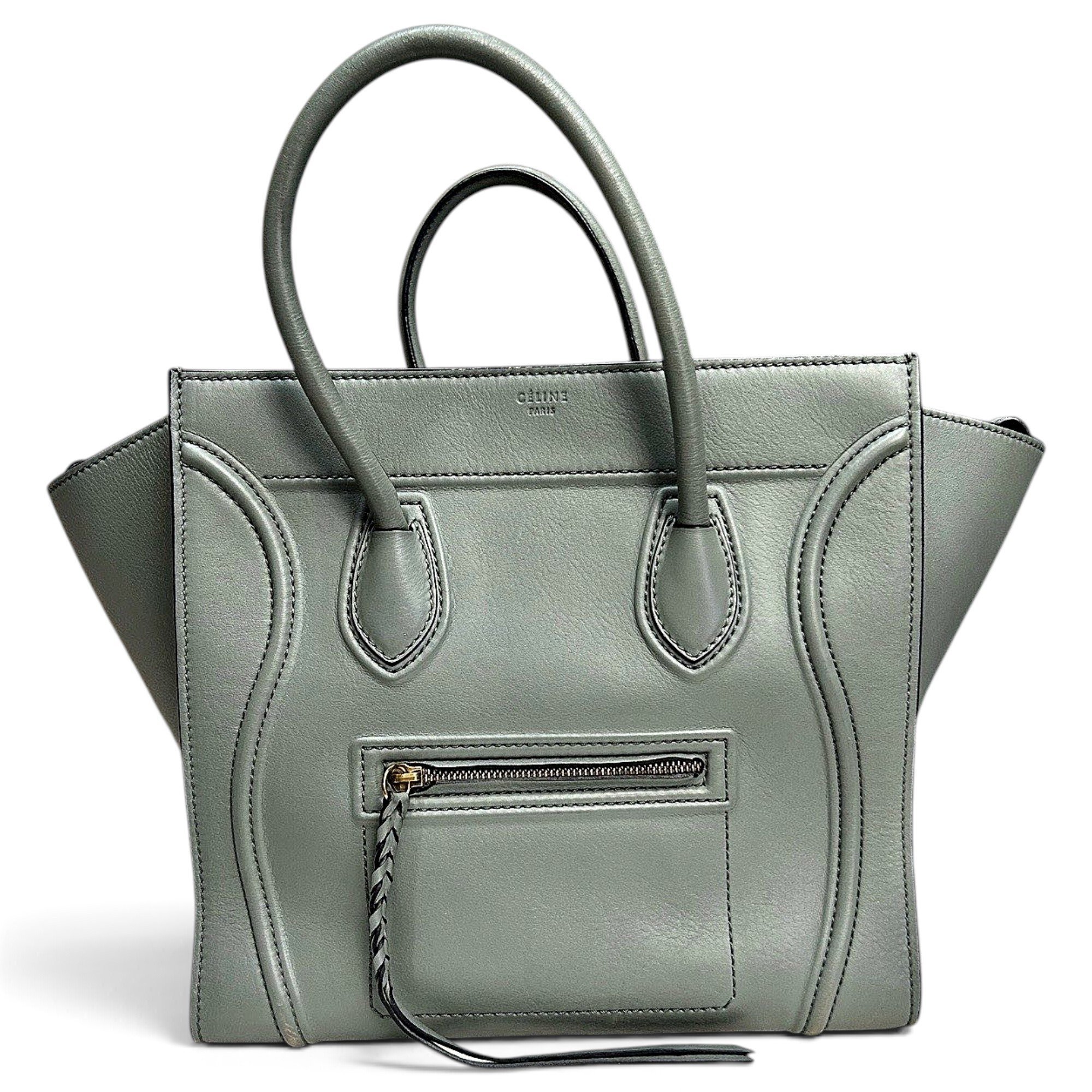 Luggage leather handbag