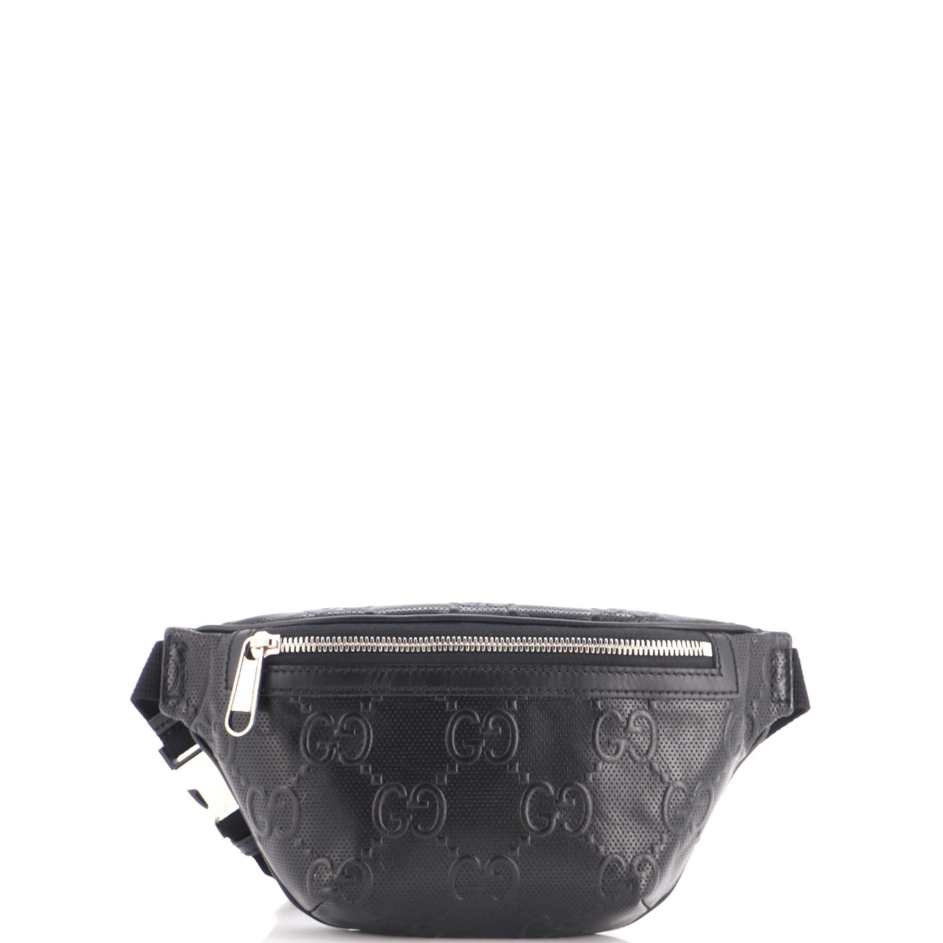 Belt Bag GG Embossed Perforated Leather Small