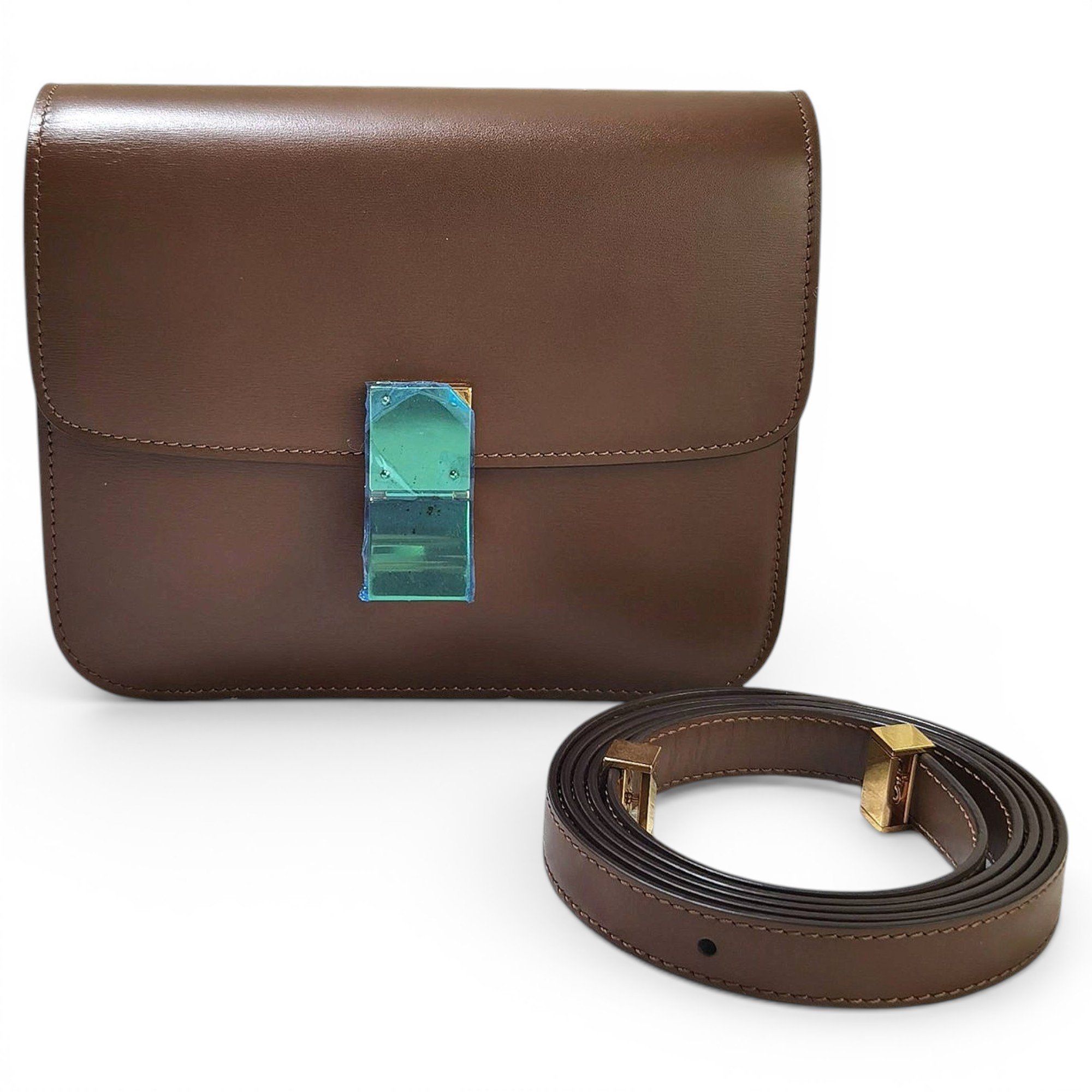 Classic leather handbag