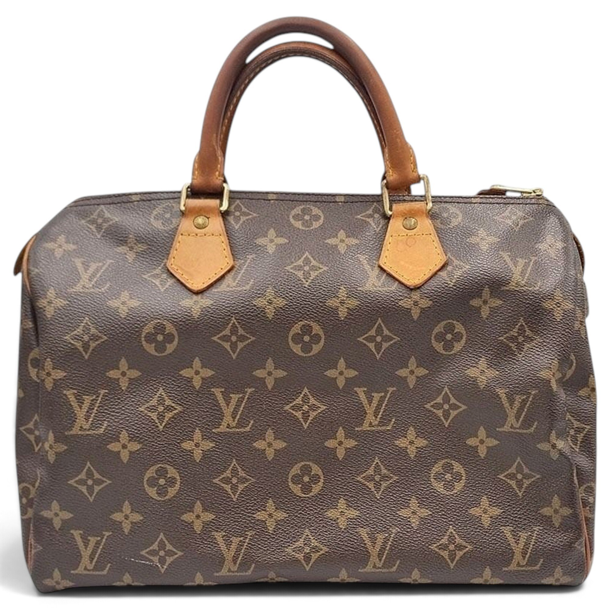 Speedy leather tote