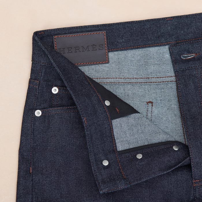 Indigo Straight Cut Jeans