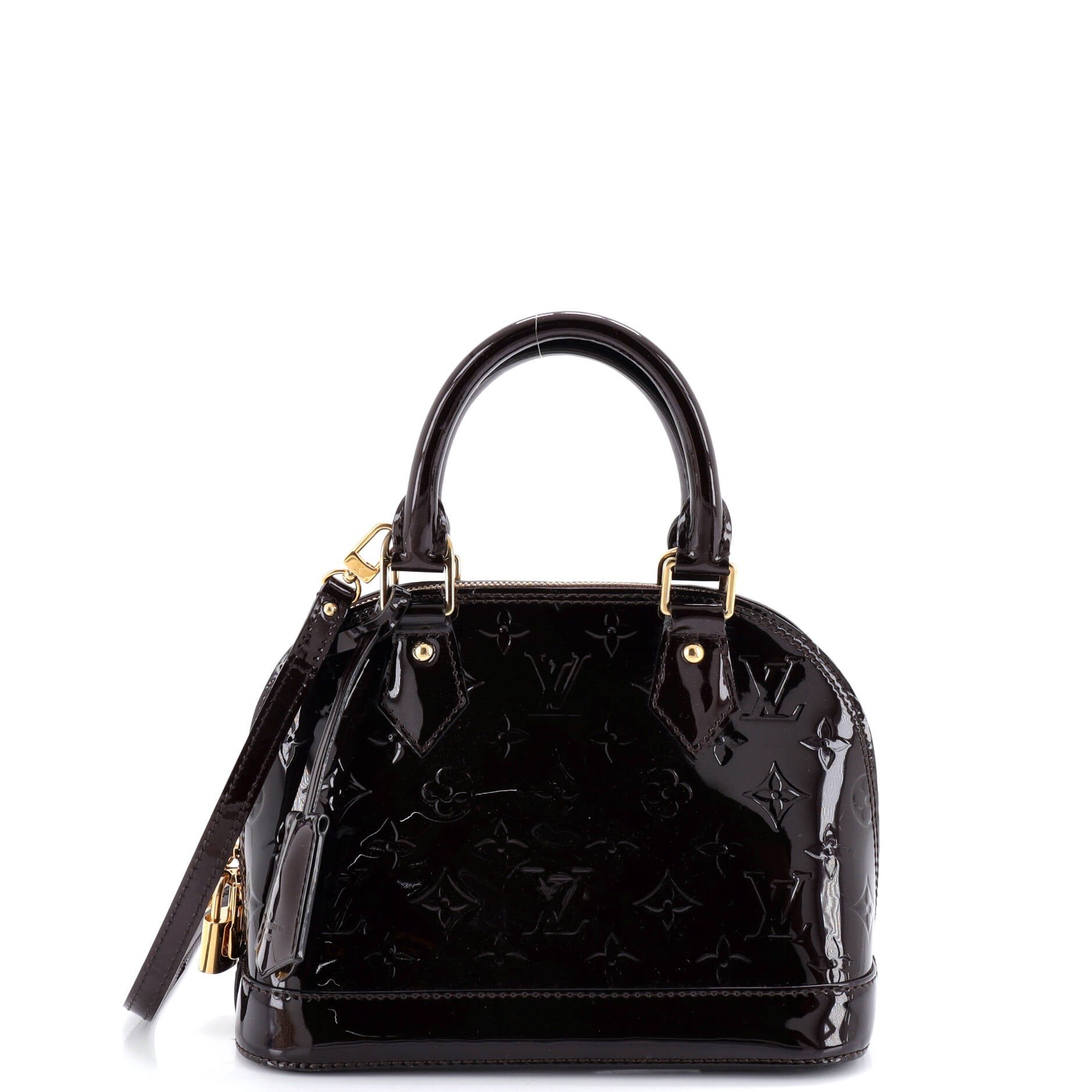 Louis Vuitton Alma Handbag Monogram Vernis BB
