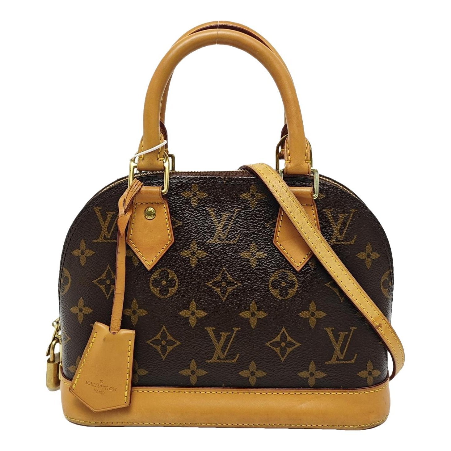Alma leather handbag