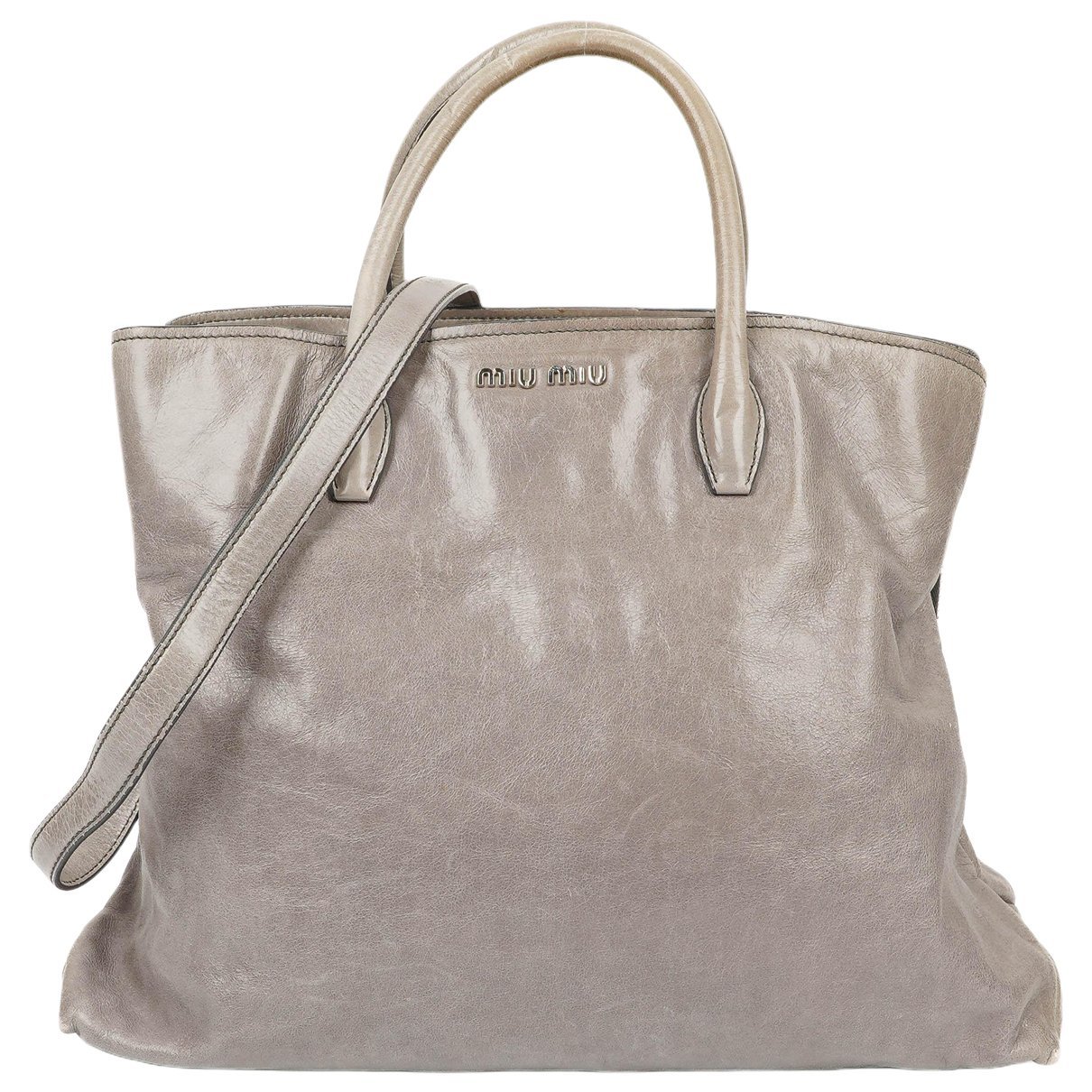 Miu Miu Vitello leather handbag