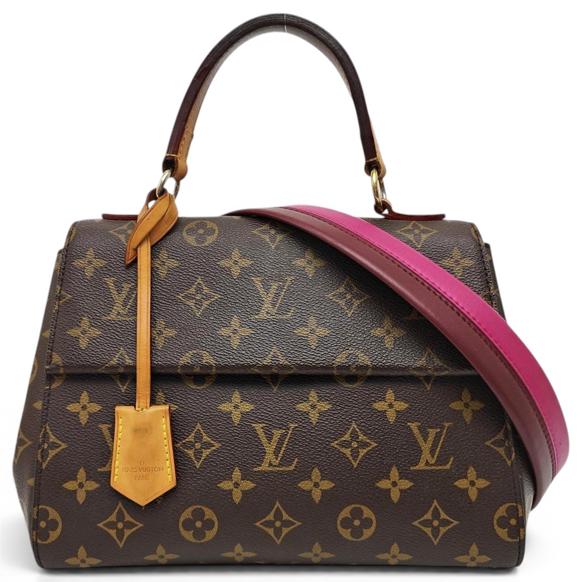 Cluny leather handbag