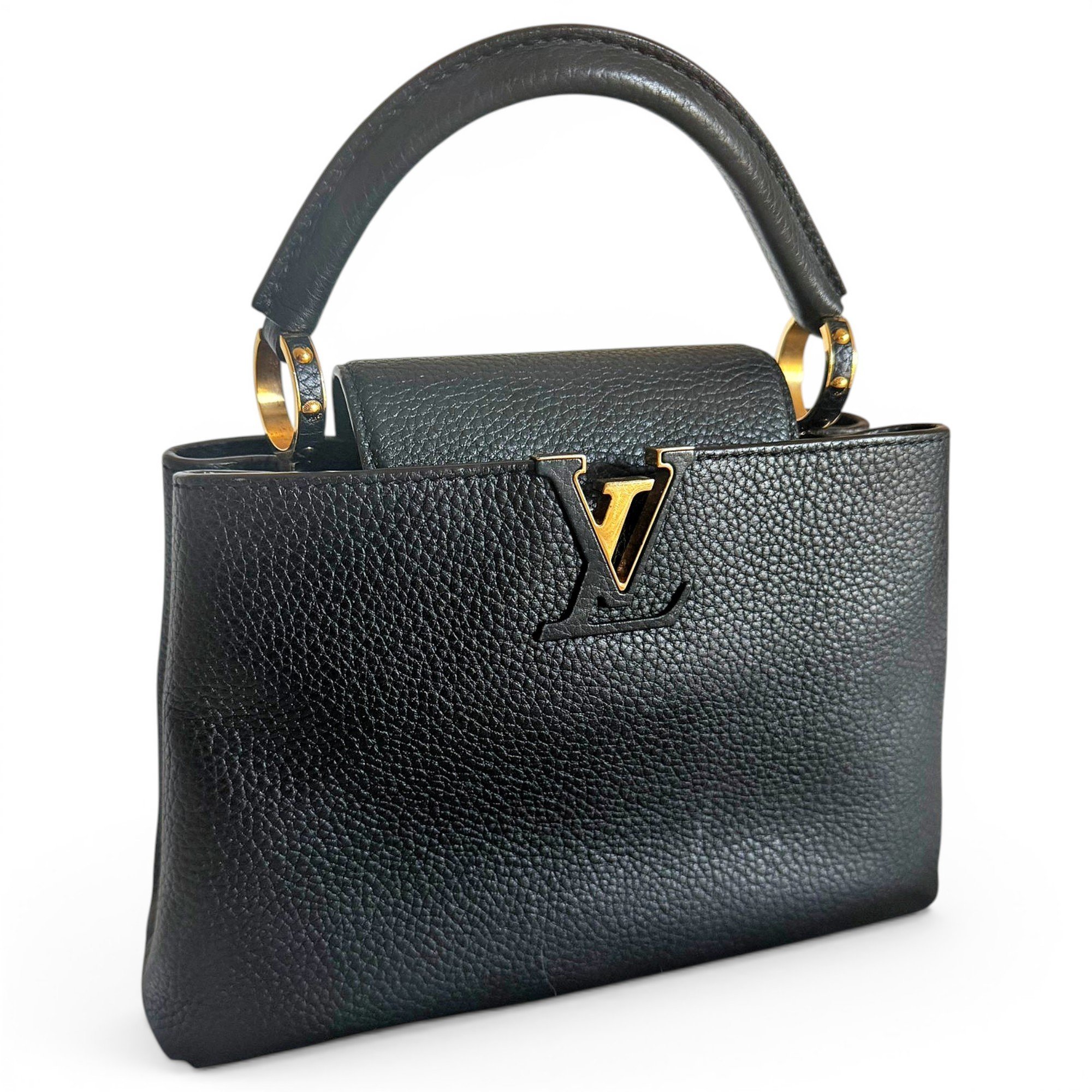 Capucines leather handbag