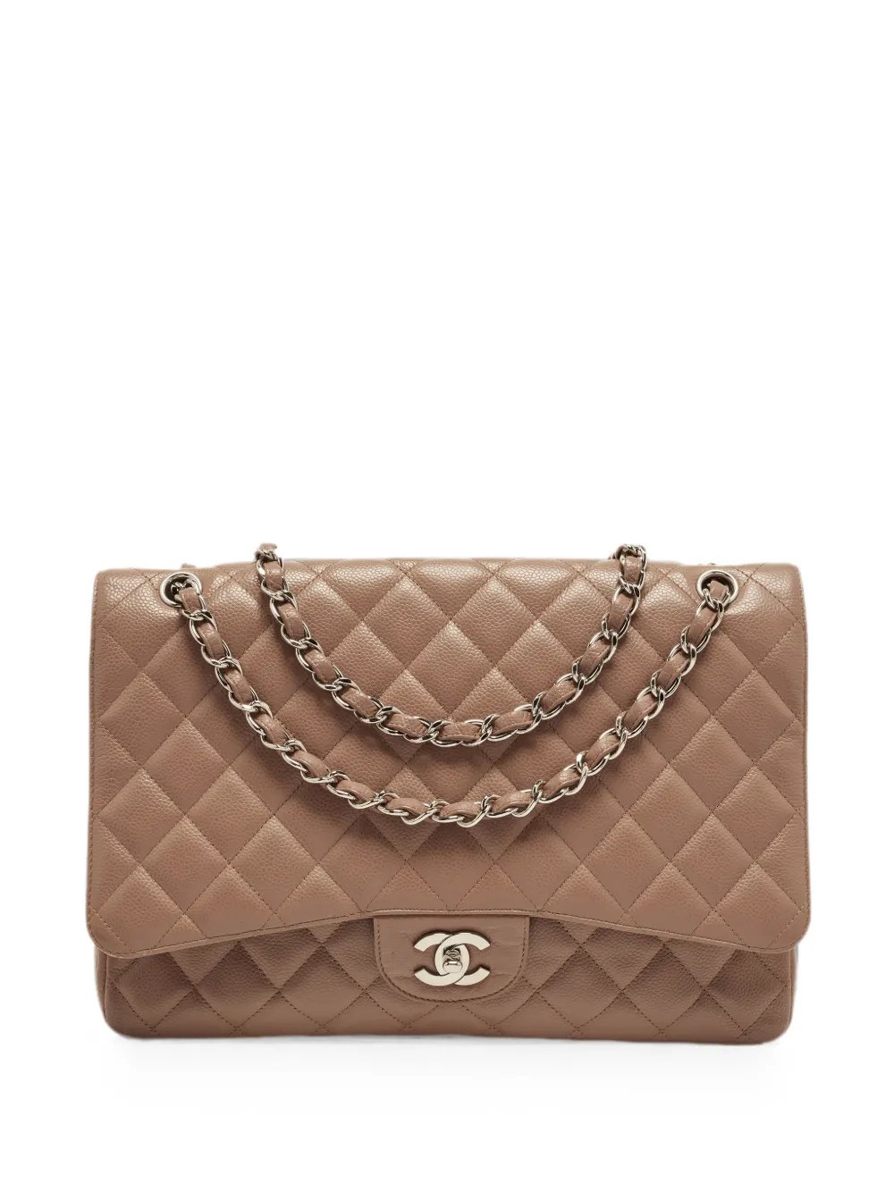 2009-2010 maxi Classic Single Flap shoulder bag