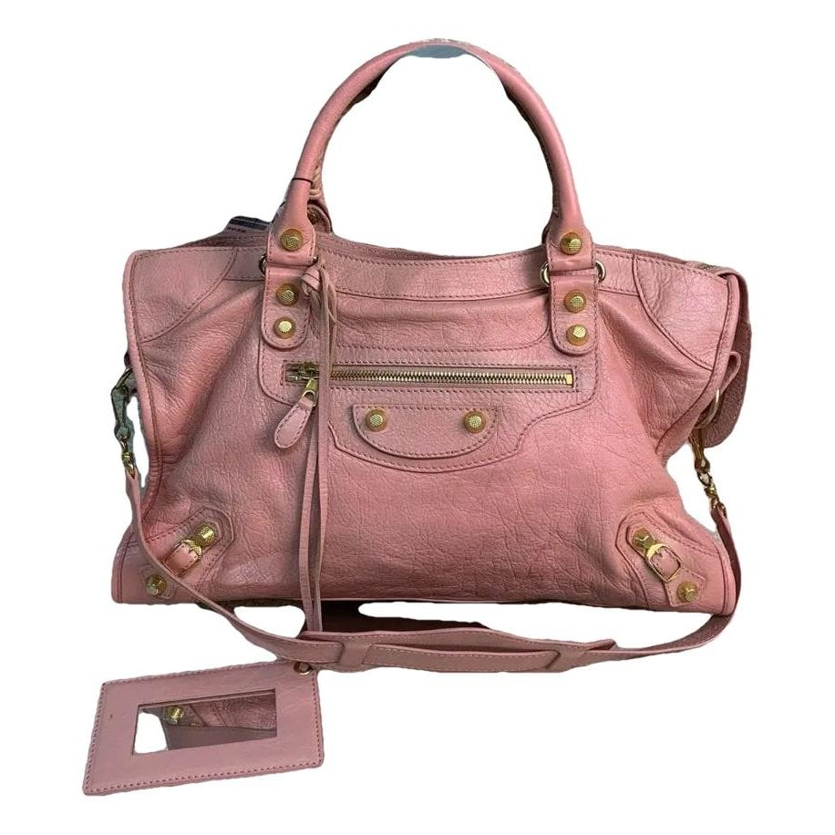 City leather crossbody bag