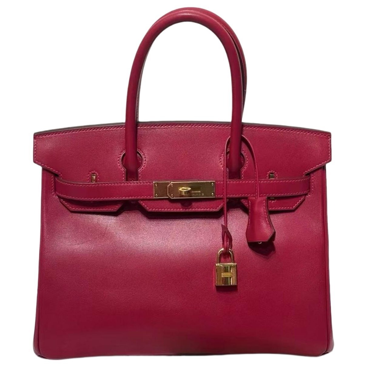 Birkin 30 leather handbag
