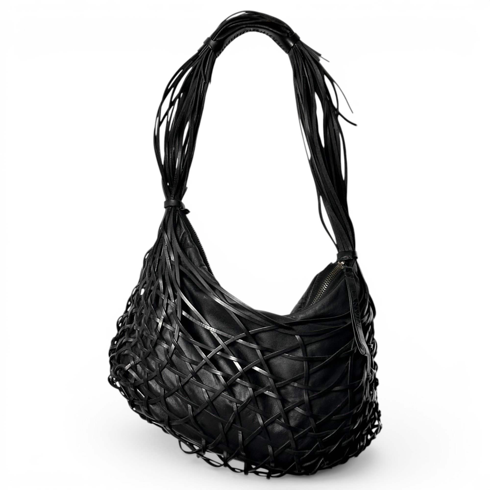 Leather handbag