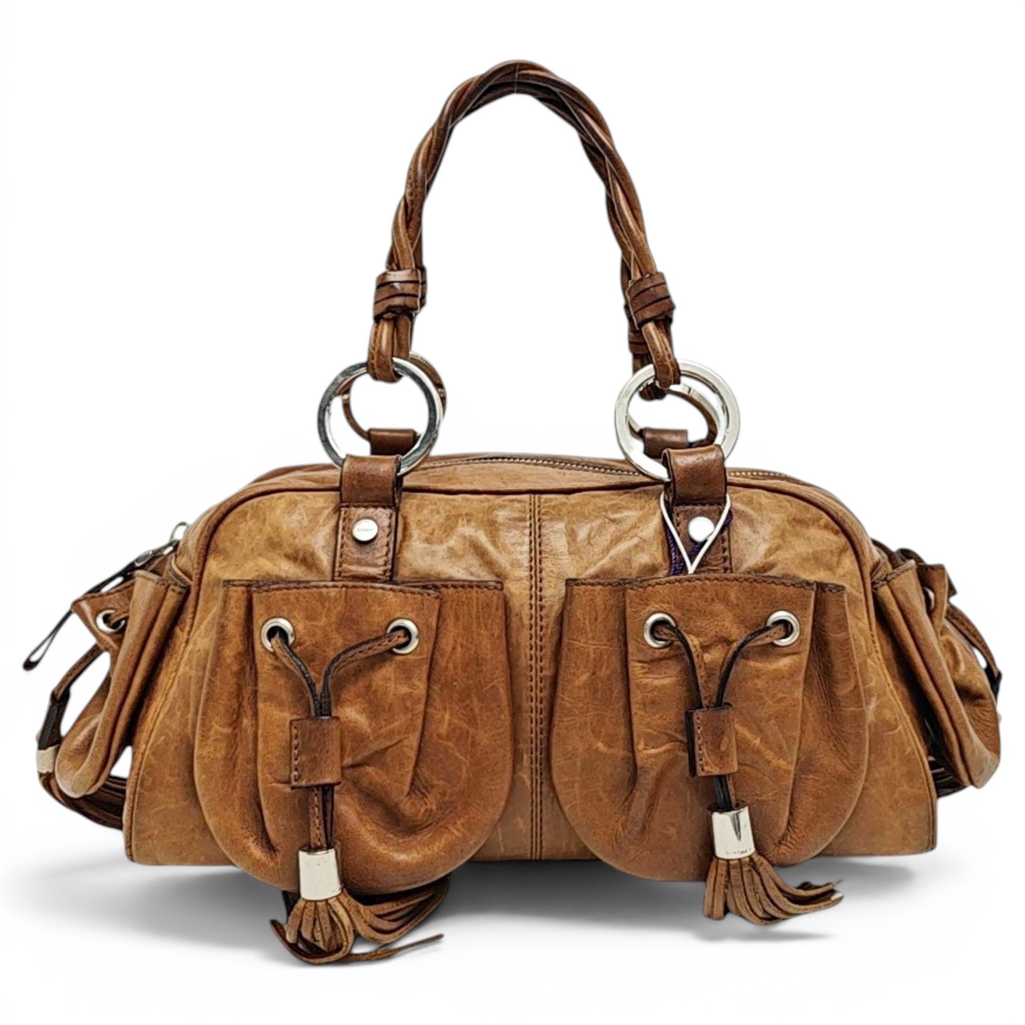 Leather handbag