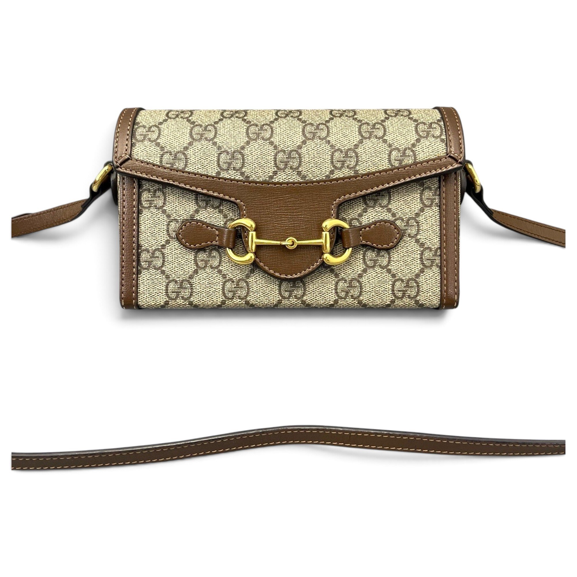 Horsebit 1955 leather crossbody bag