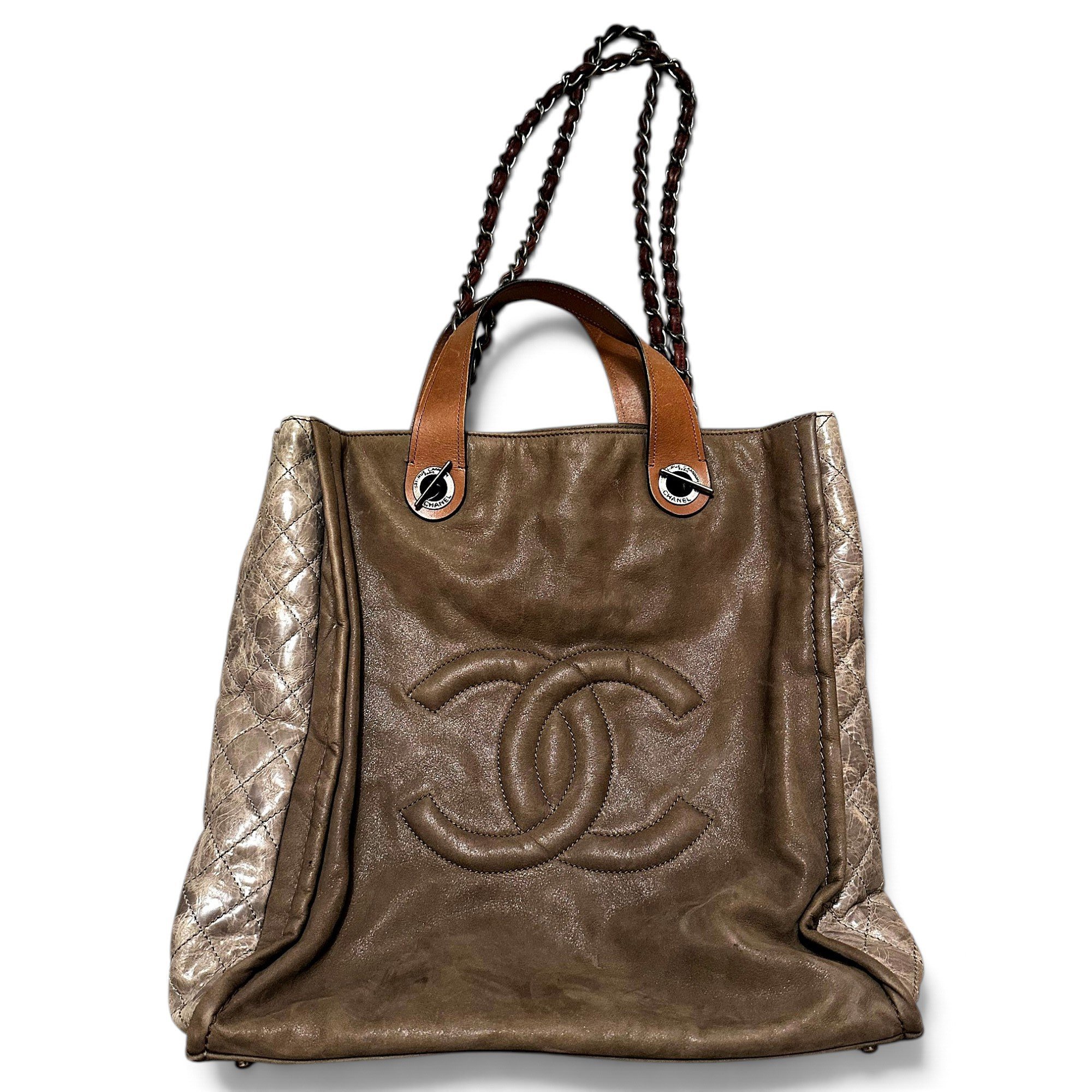 Deauville leather tote