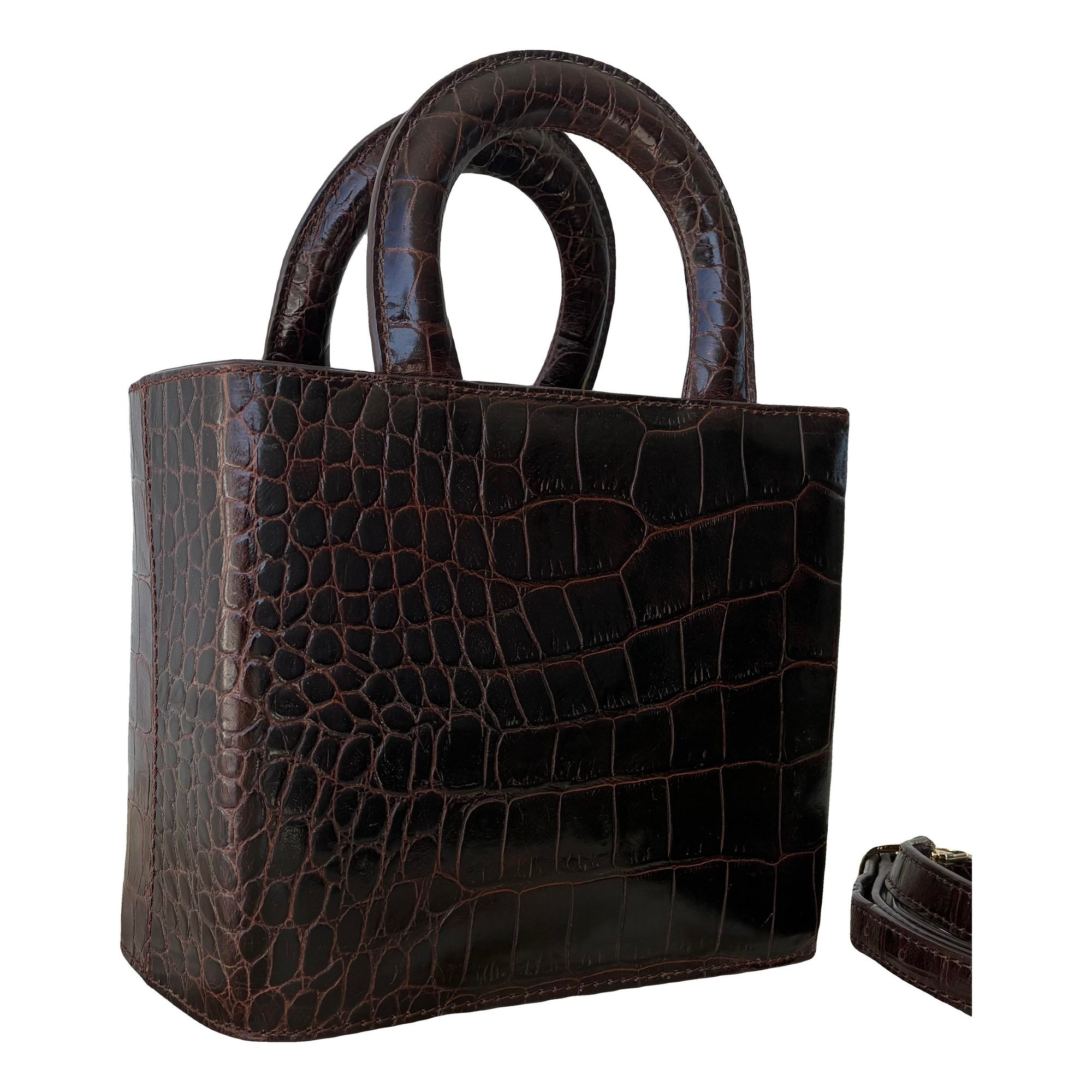 Leather handbag