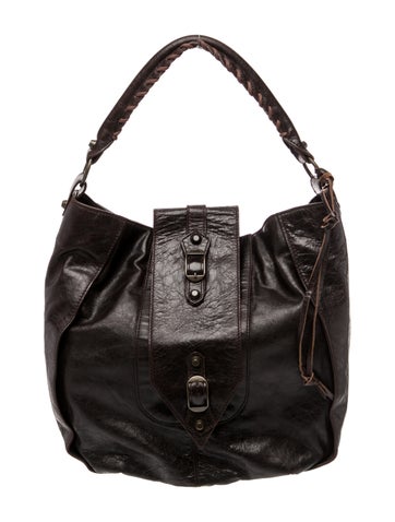 Leather Chevre Shrug