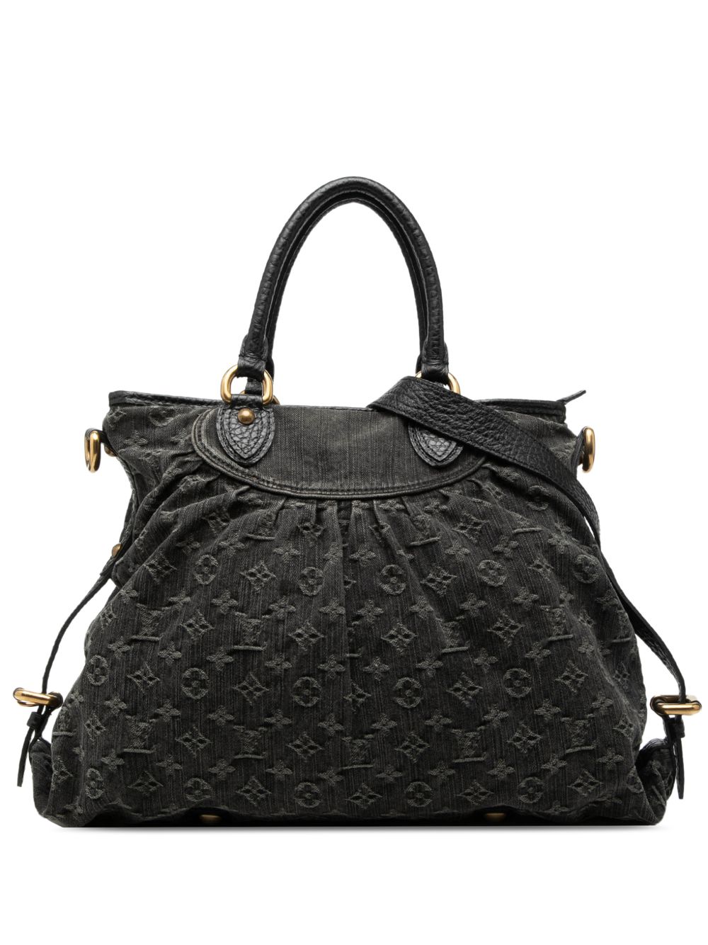 Louis Vuitton 2007 Monogram Denim Neo Cabby GM satchel
