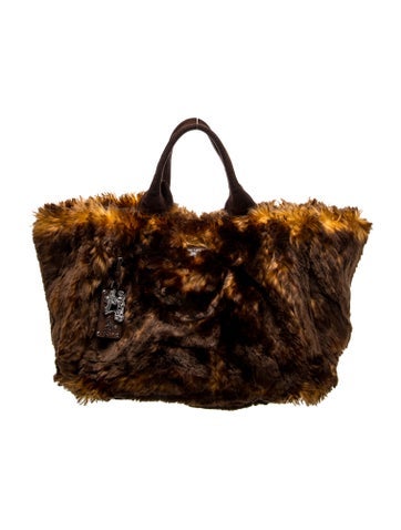 Faux Fur Weekender Bag