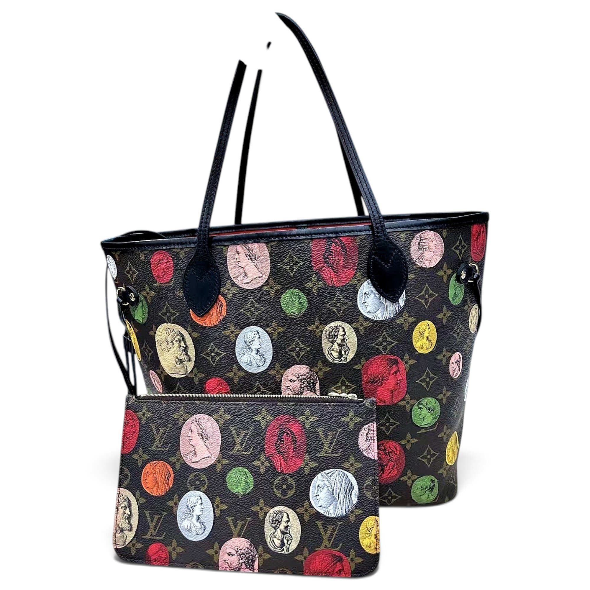 Neverfull leather tote