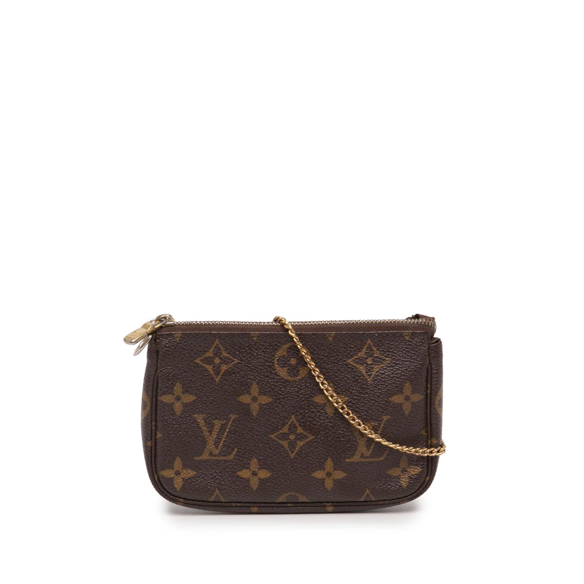 Pochette Accessoire leather handbag