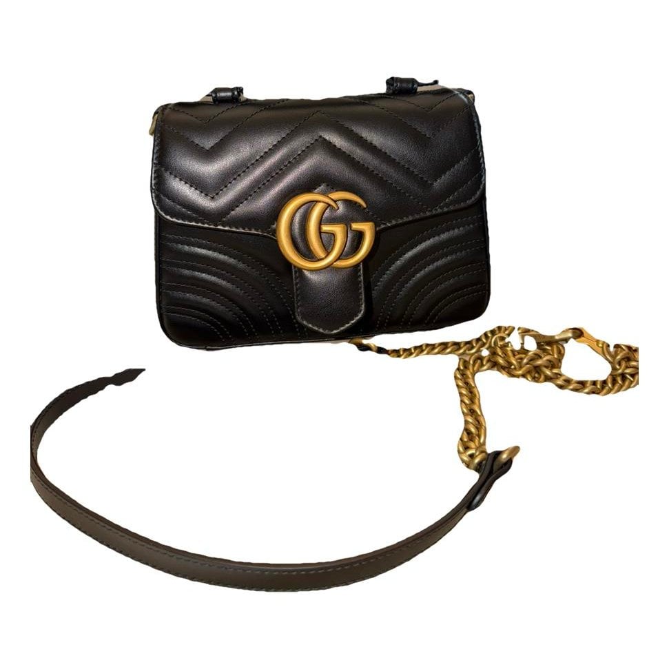 GG Marmont Chain leather crossbody bag