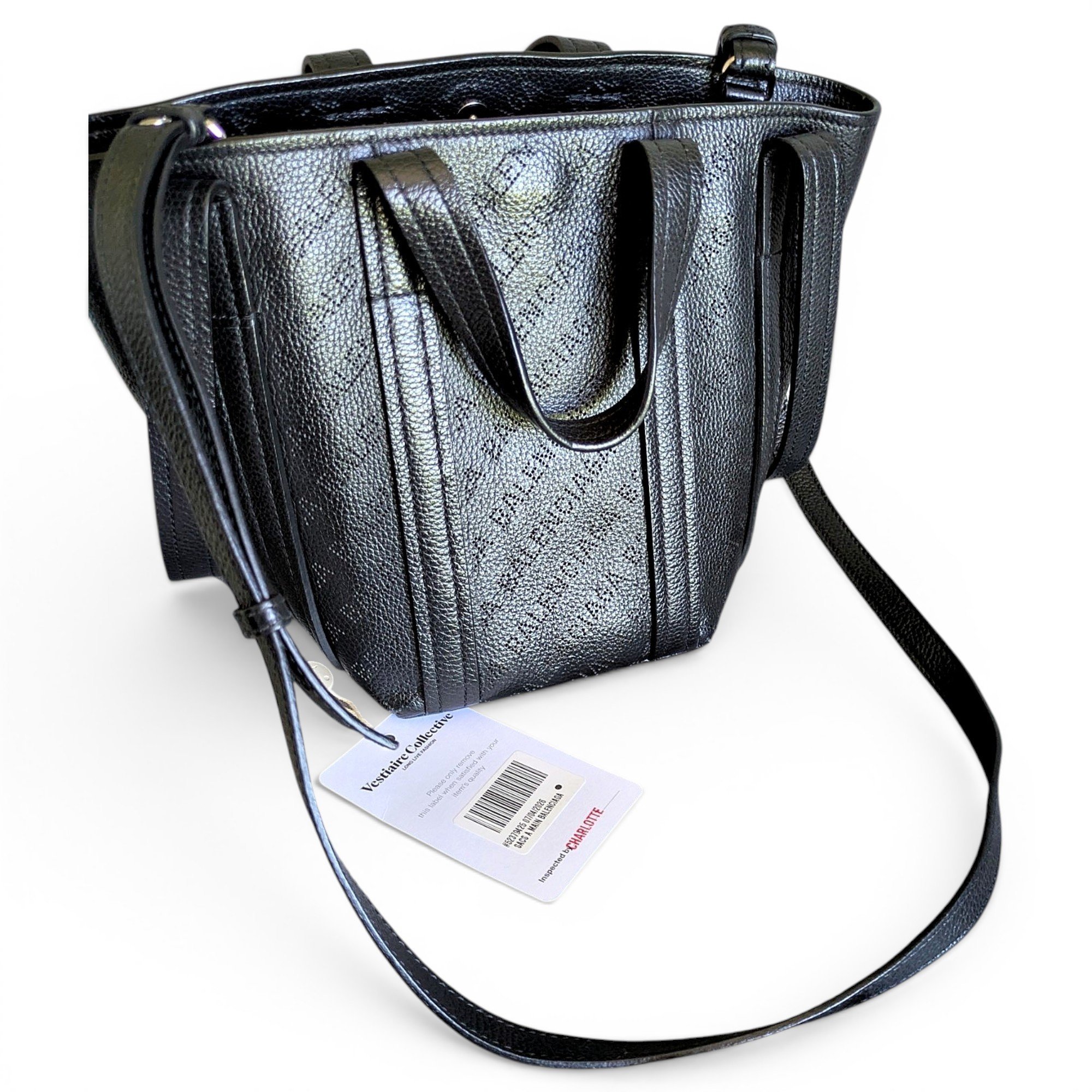 Everyday leather handbag
