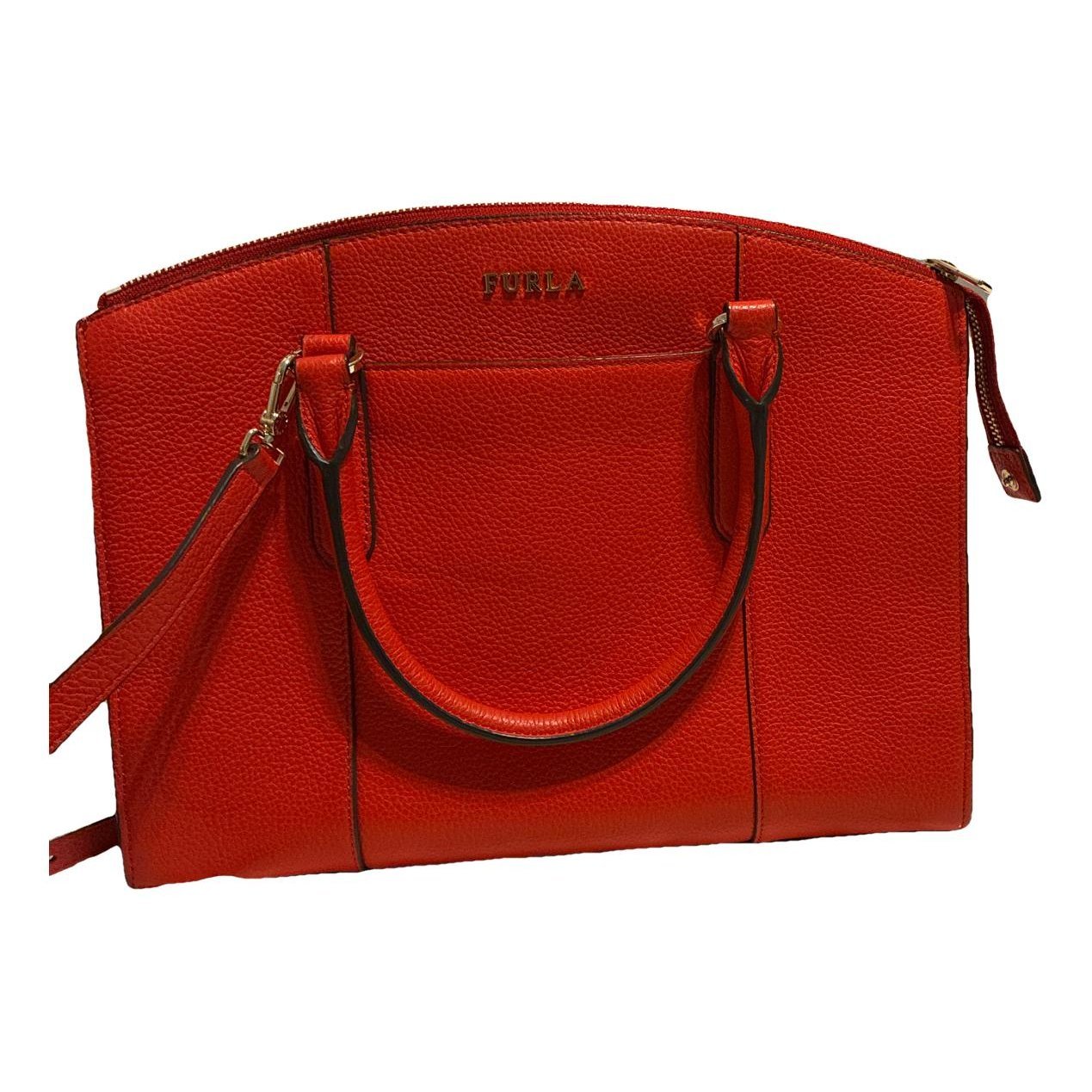 Leather handbag