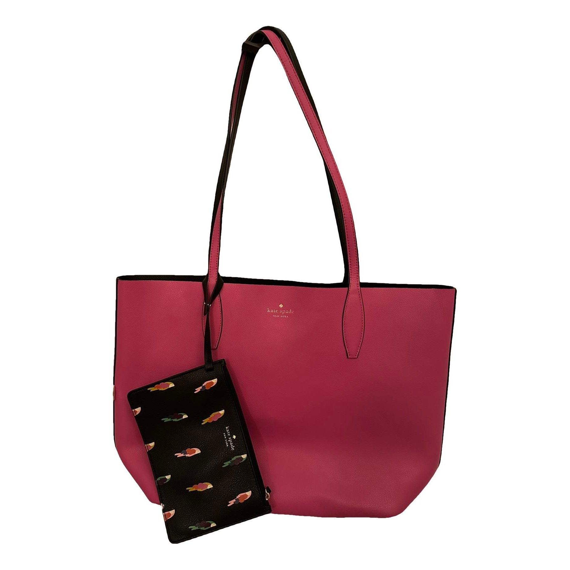 Leather tote