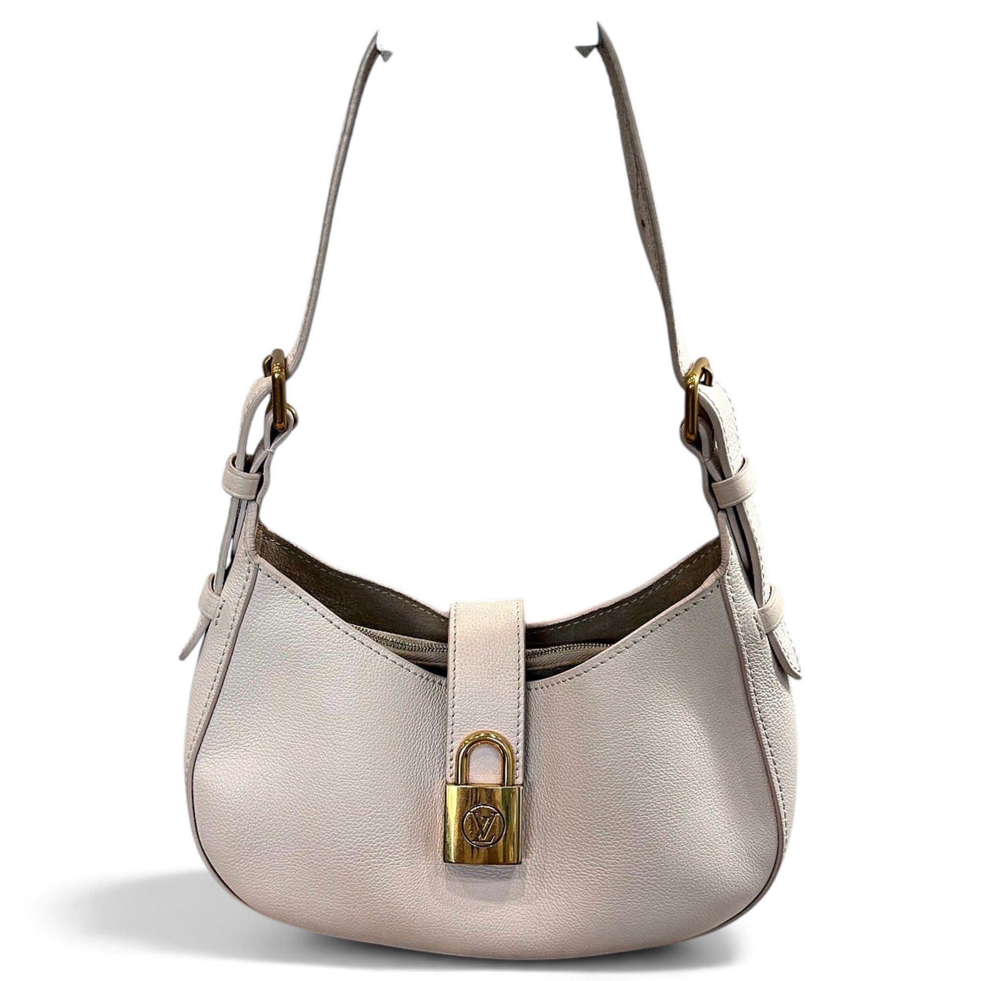 Low Key Hobo leather handbag
