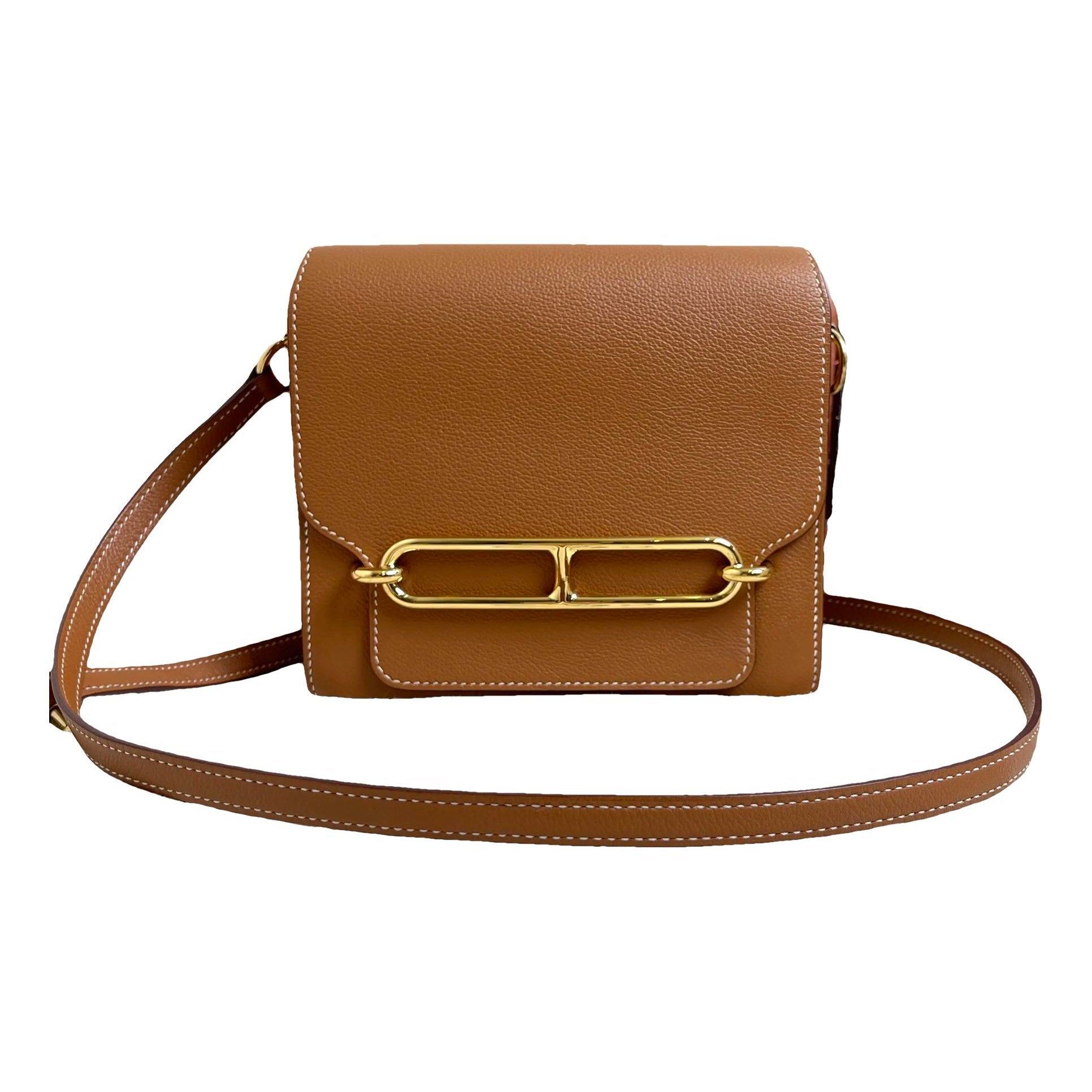 Roulis leather crossbody bag
