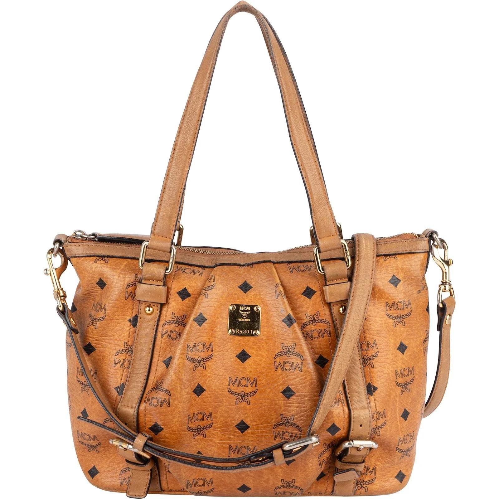 MCM Boston leather crossbody bag