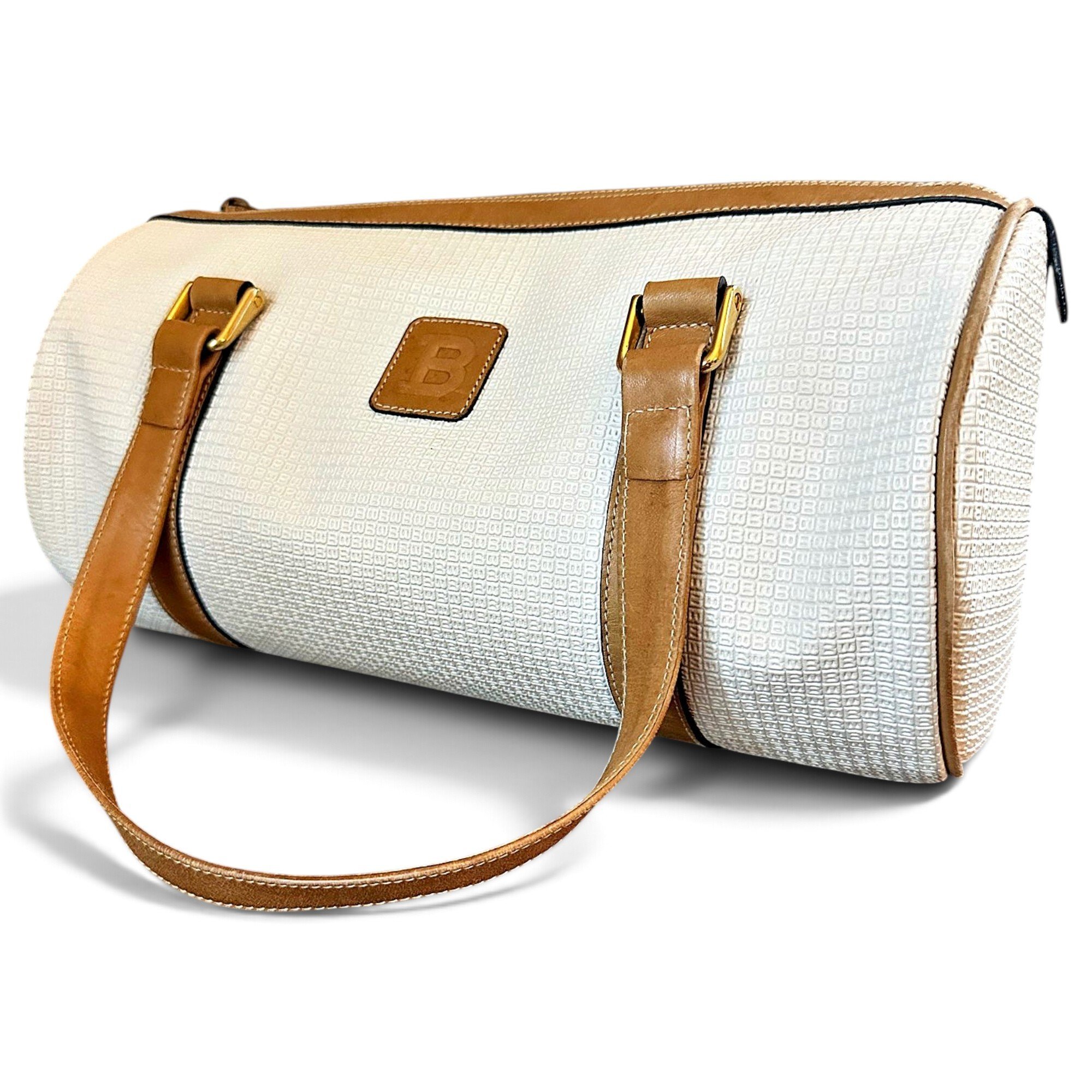 Bally Leather bowling bag
