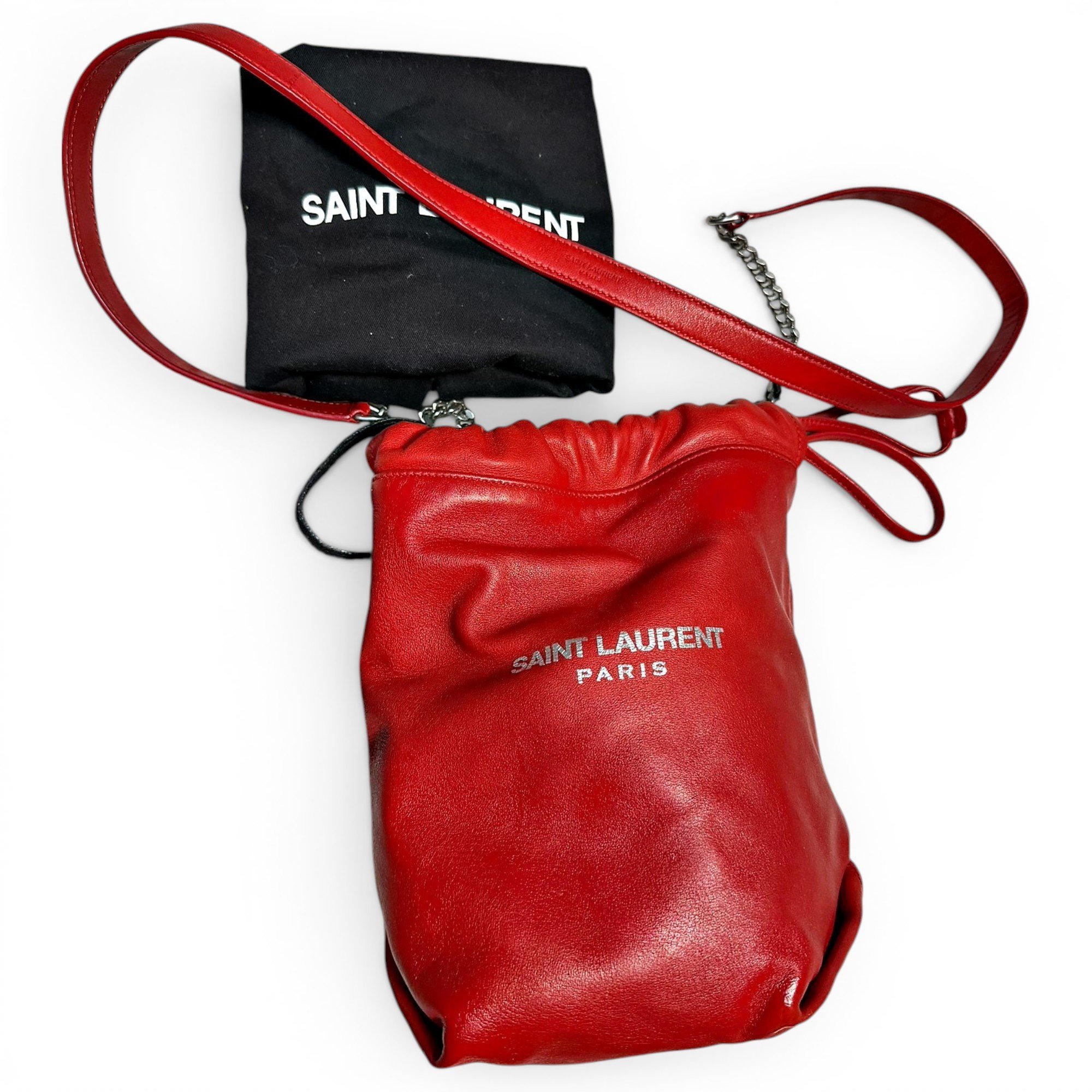 Leather crossbody bag