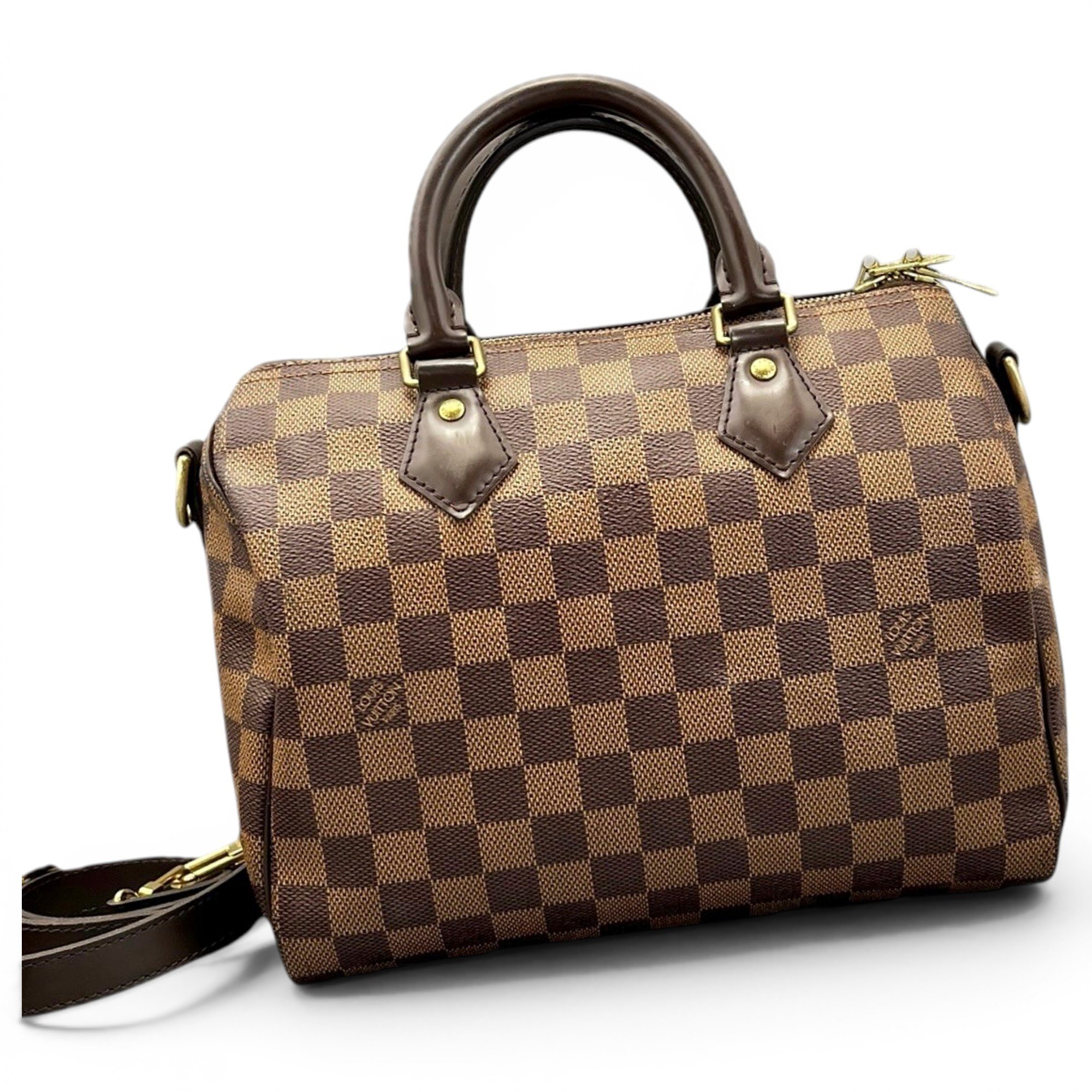 Speedy leather handbag