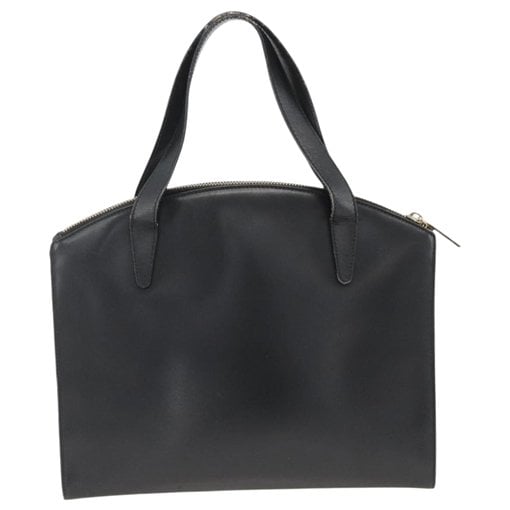 Leather tote
