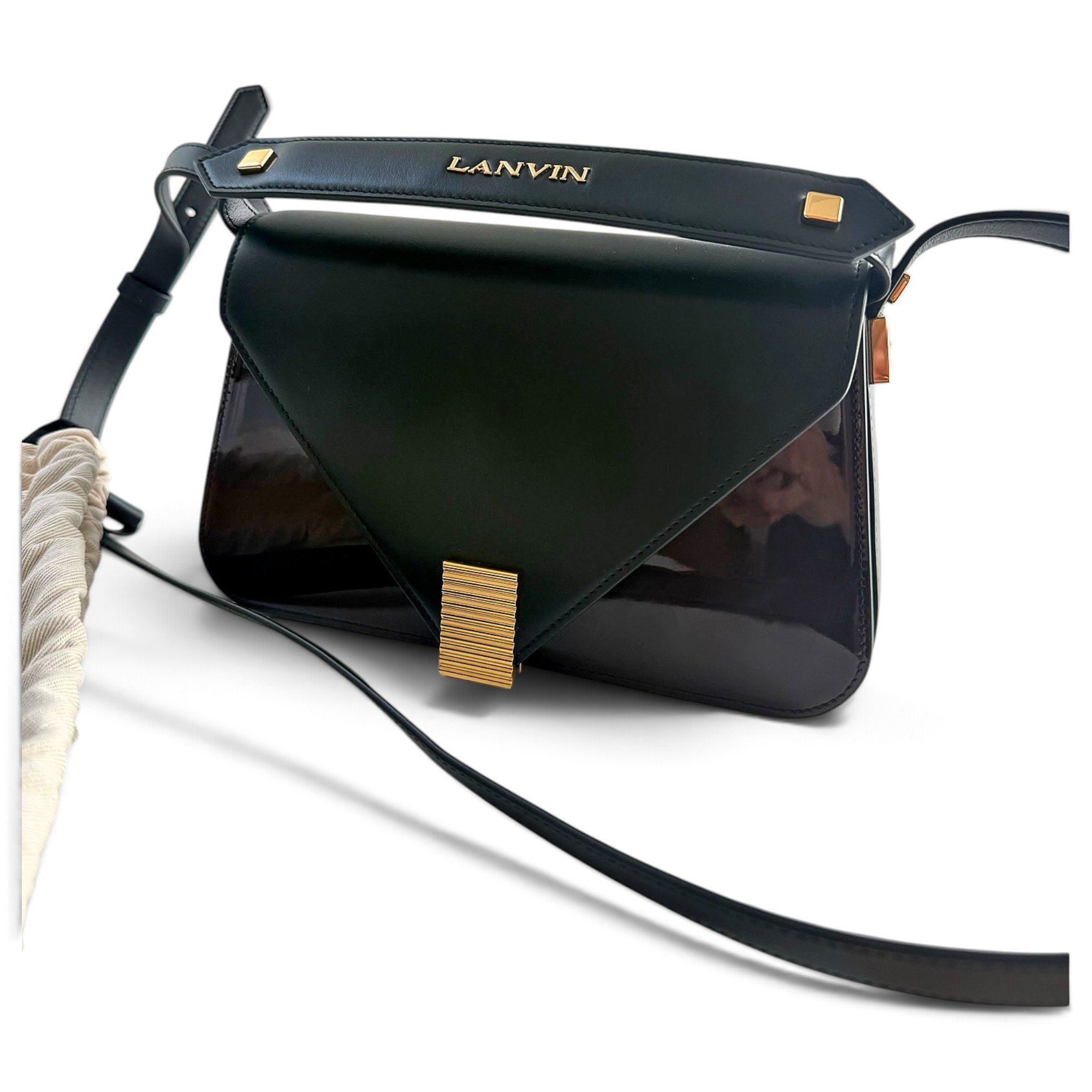 Leather crossbody bag