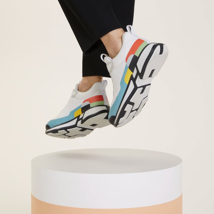 Multicolore Blanc Iron Sneaker
