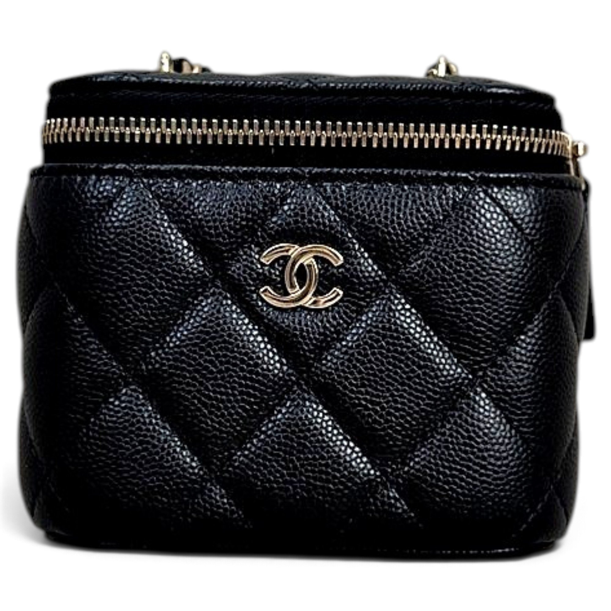 Trendy CC Vanity leather mini bag