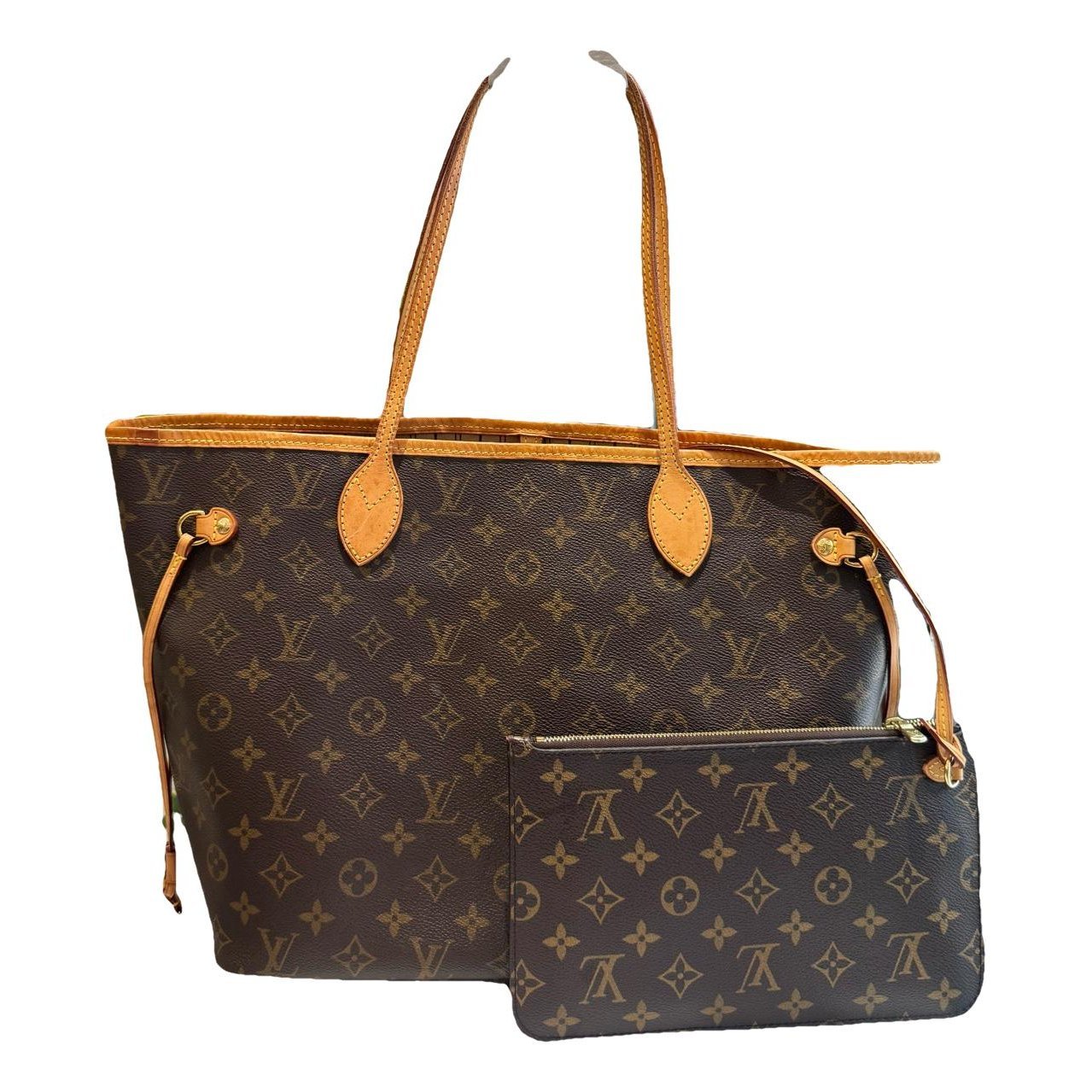 Neverfull leather handbag