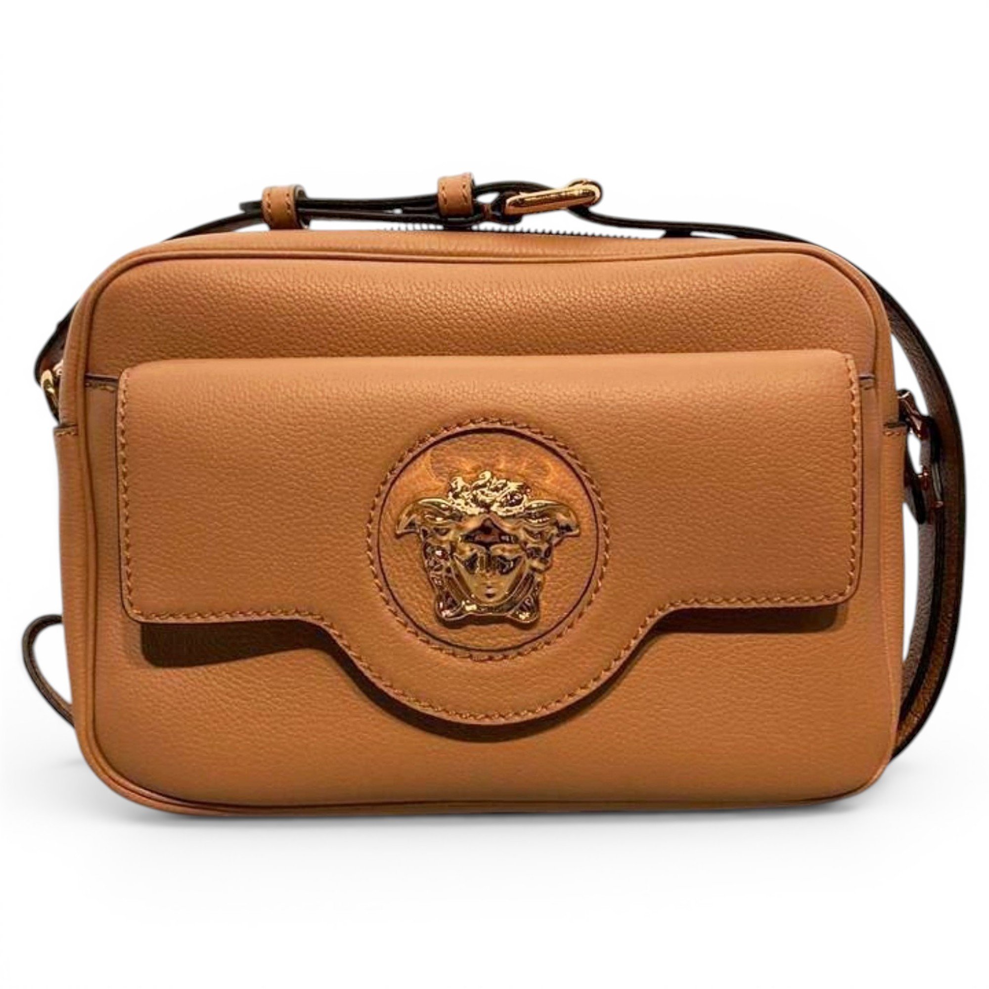 La Medusa leather crossbody bag