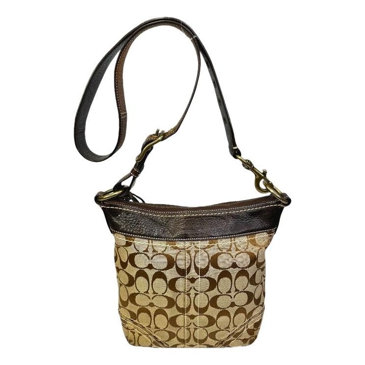 Leather crossbody bag