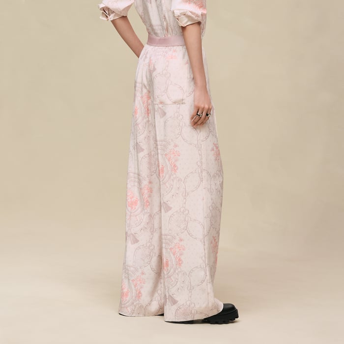 Rose Opaline "Aux Champs Remix" Pants