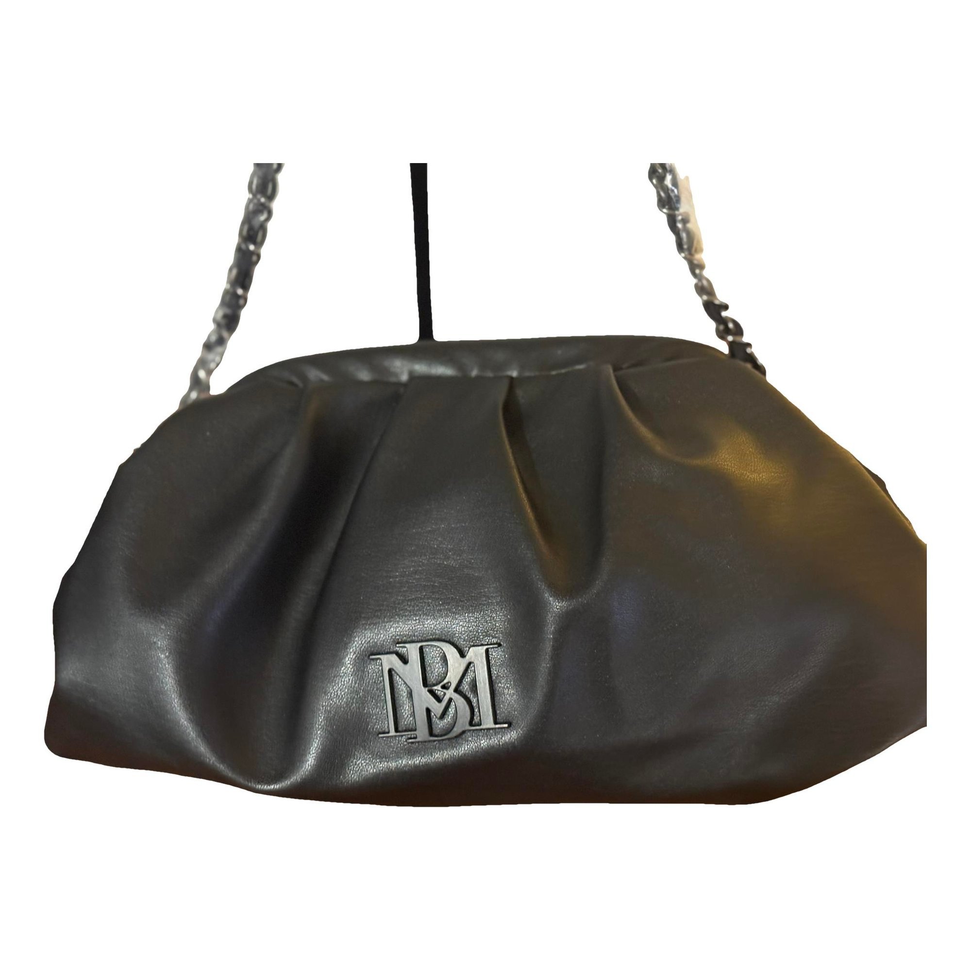 Badgley Mischka Vegan leather clutch bag