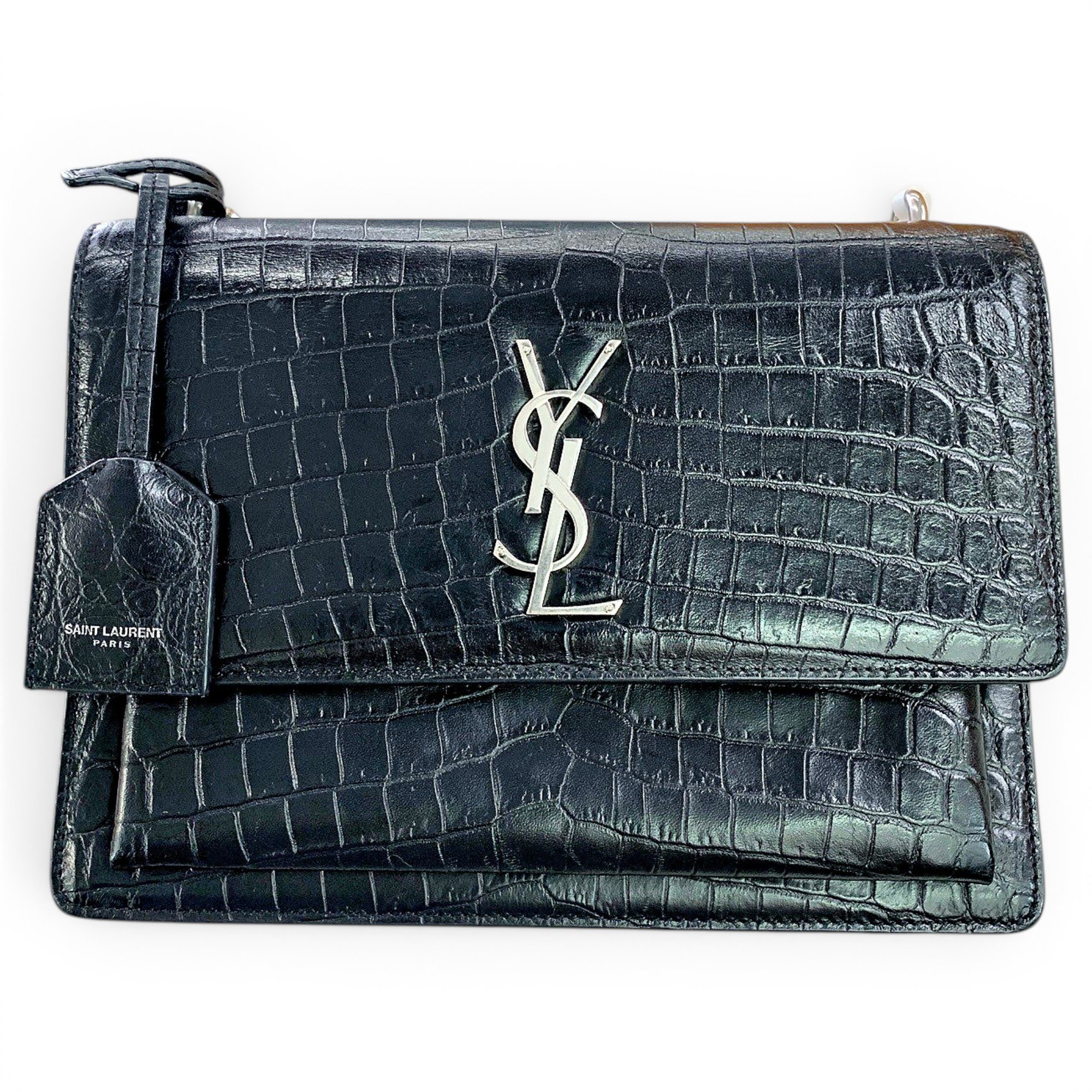 Sunset leather handbag