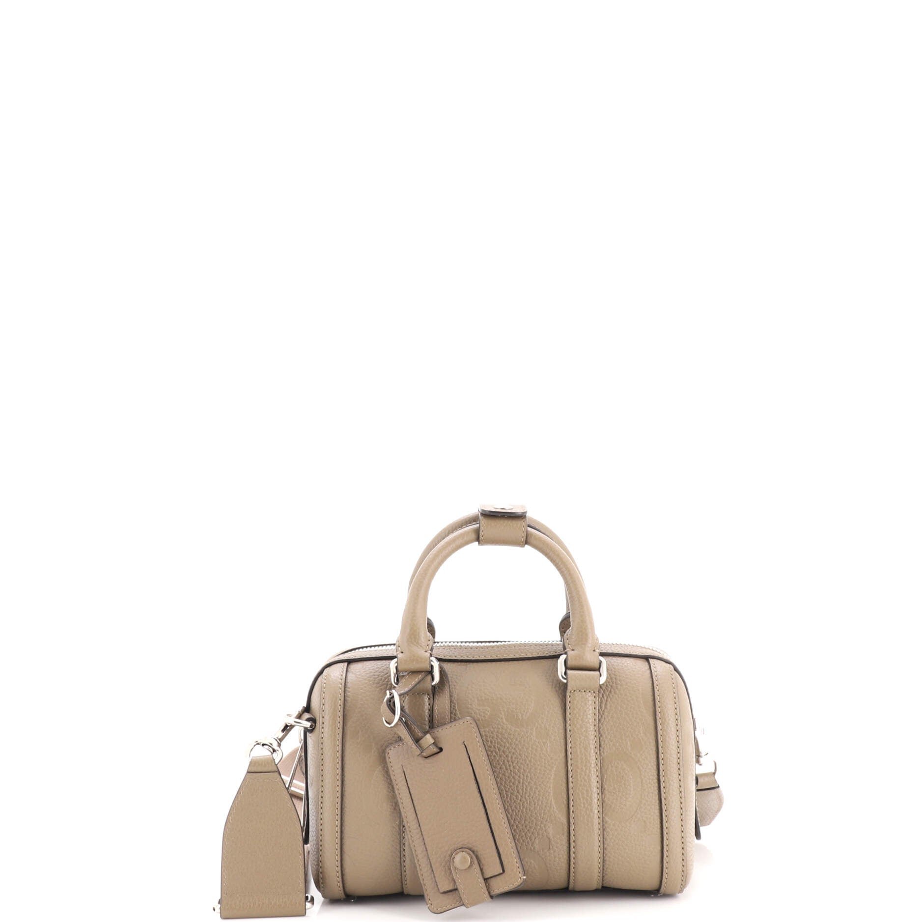 Duffle Bag Jumbo GG Embossed Leather Mini