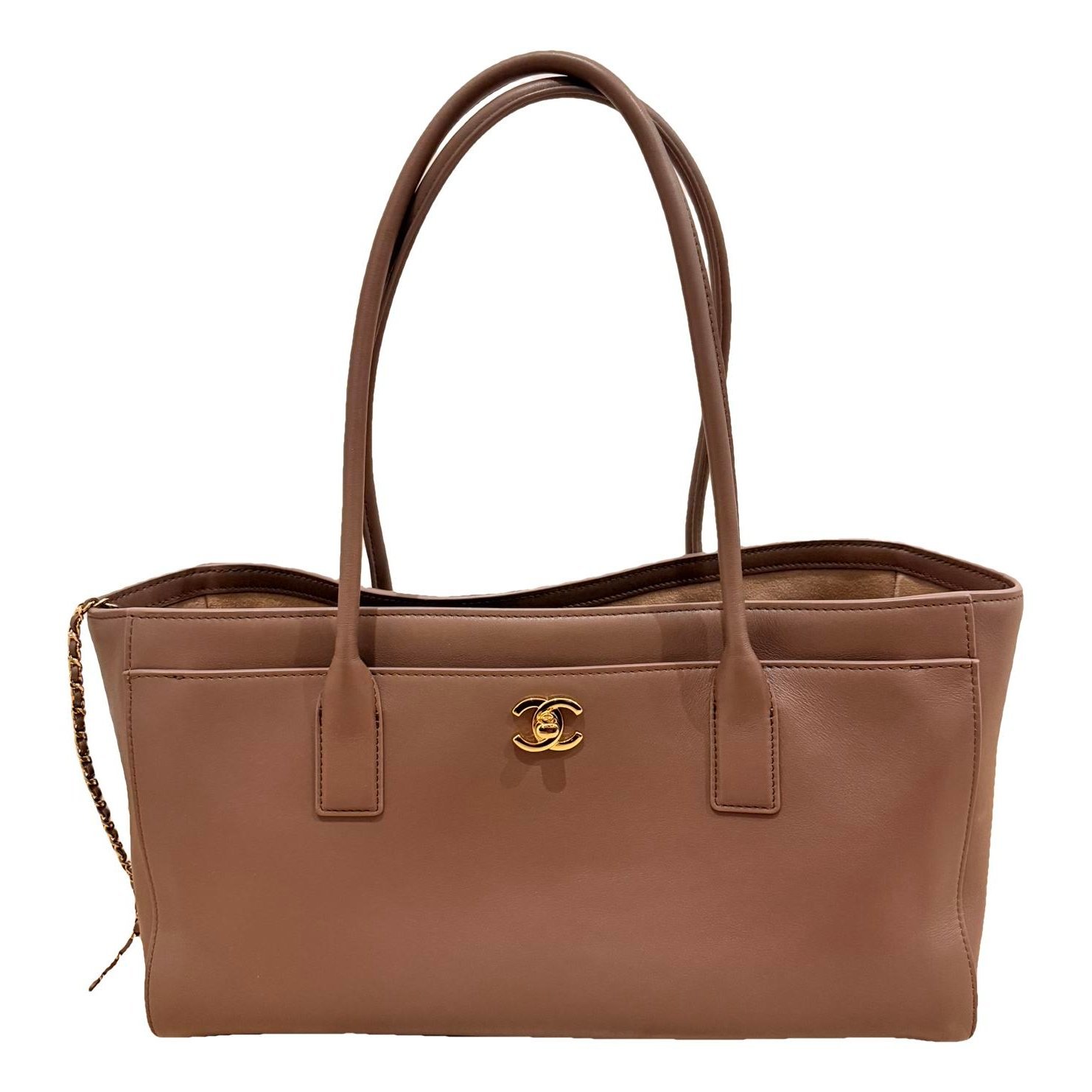 Executive leather tote