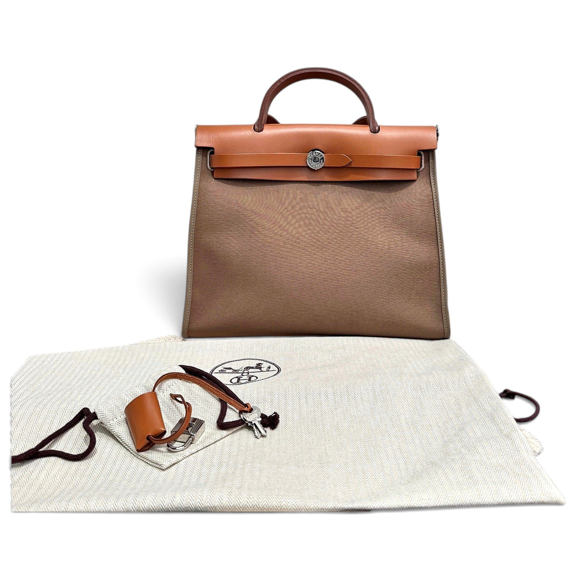 Herbag leather handbag