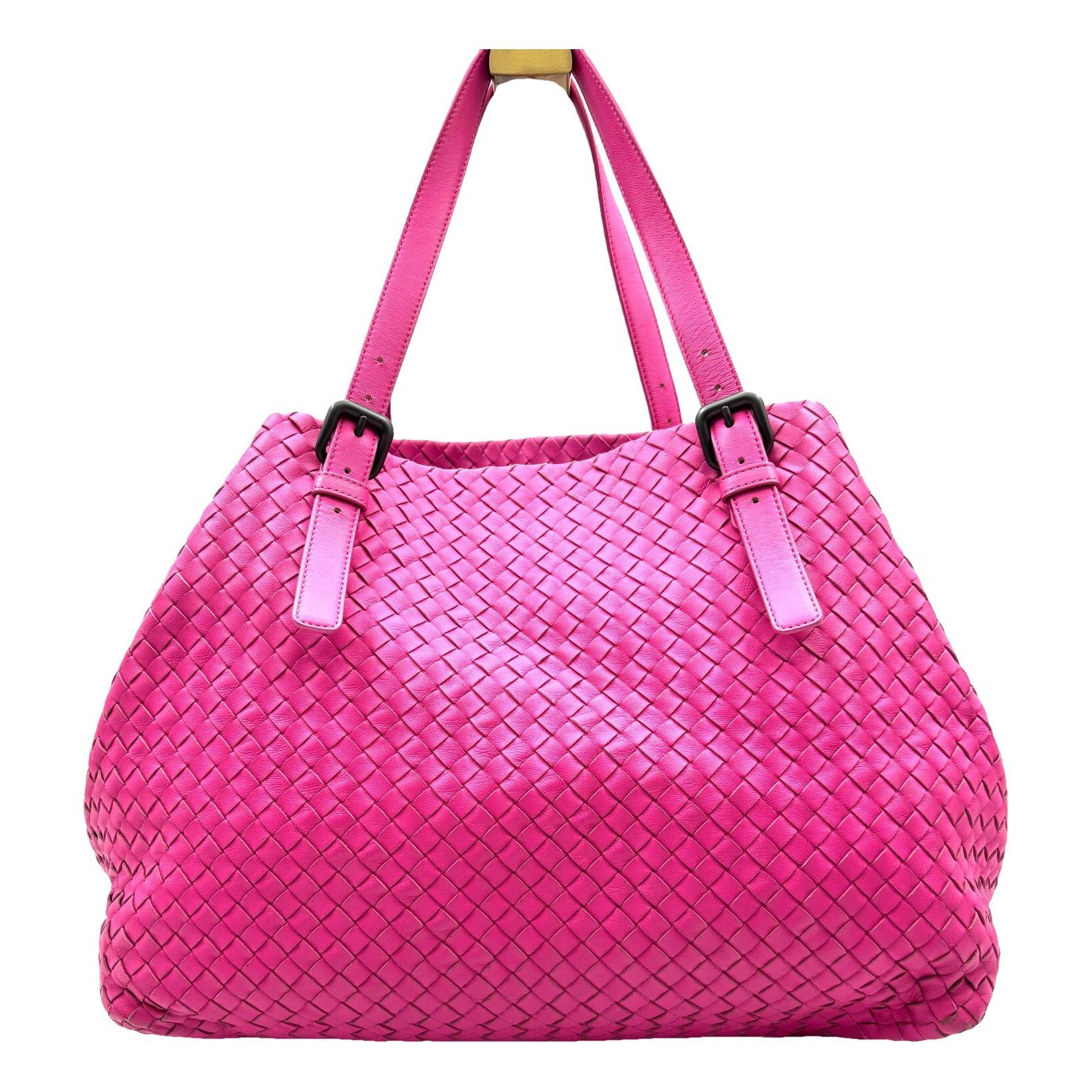 Parachute leather handbag