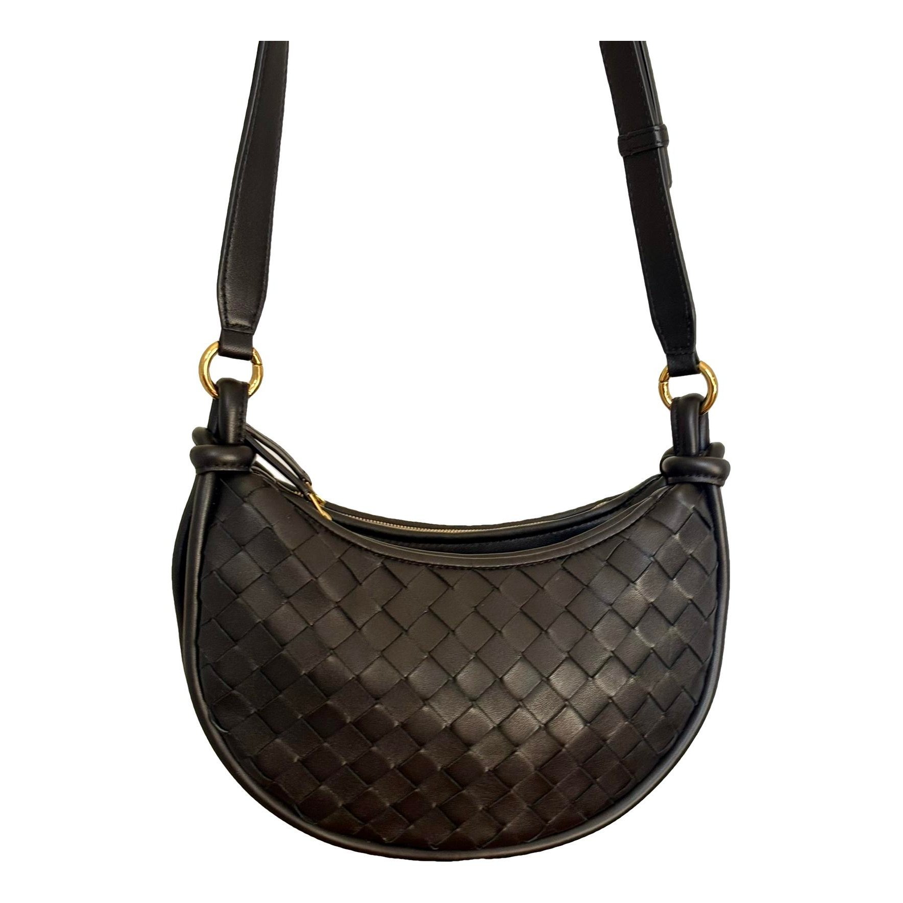 Leather crossbody bag