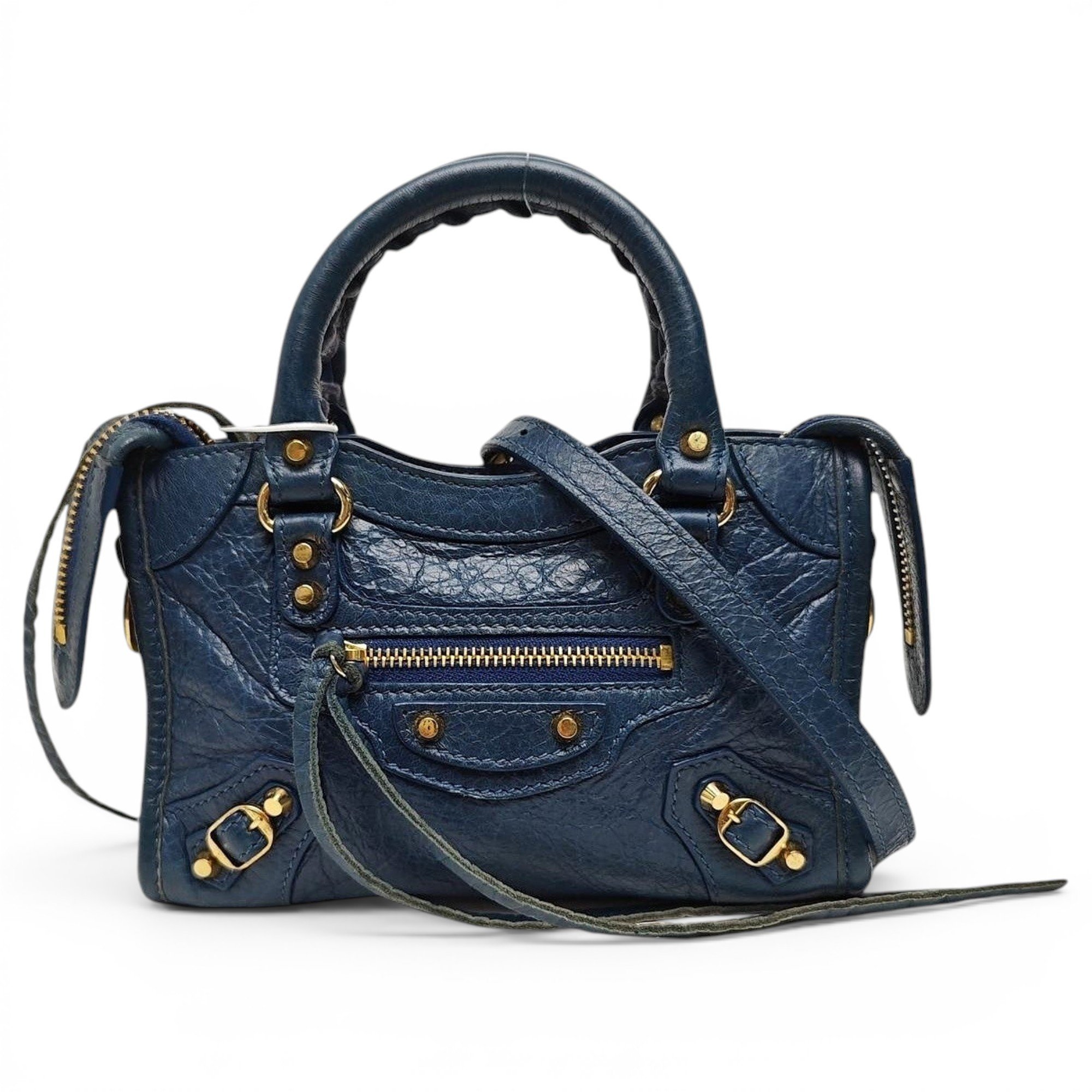 Leather handbag