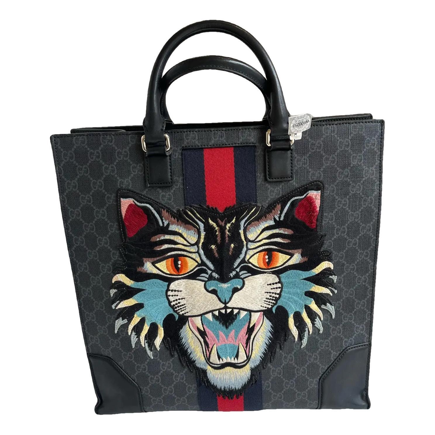 Vinyl handbag